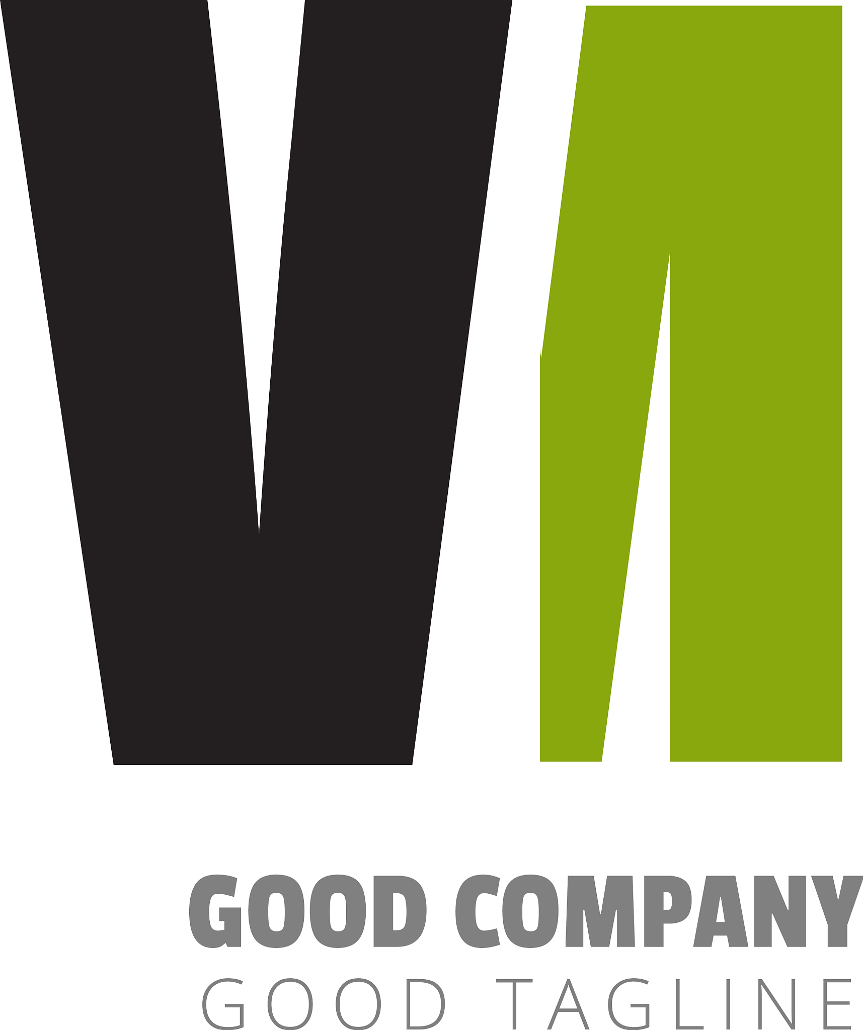 initial letter design logo