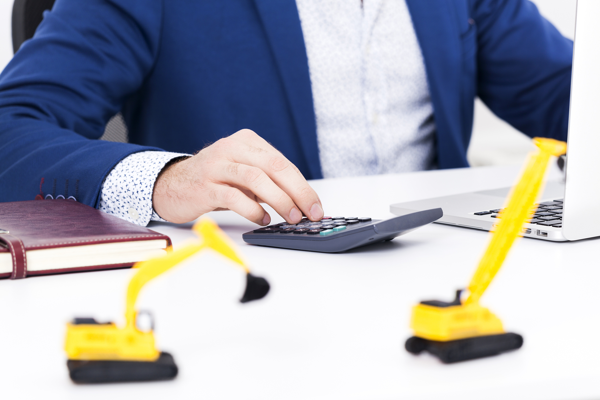 businessman working in office