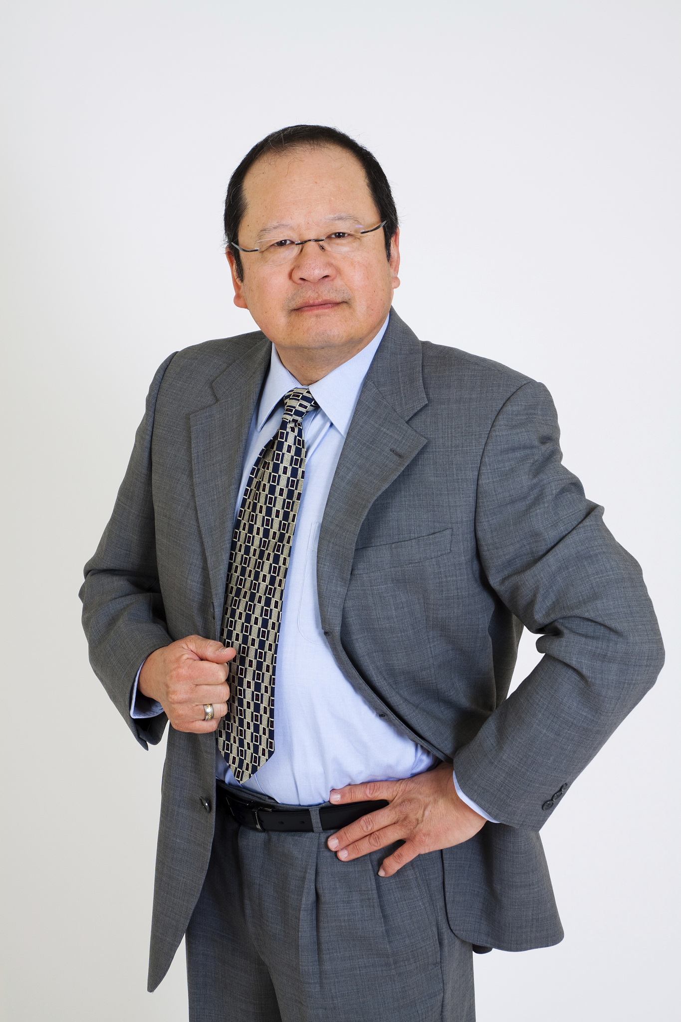 mature asian businessman