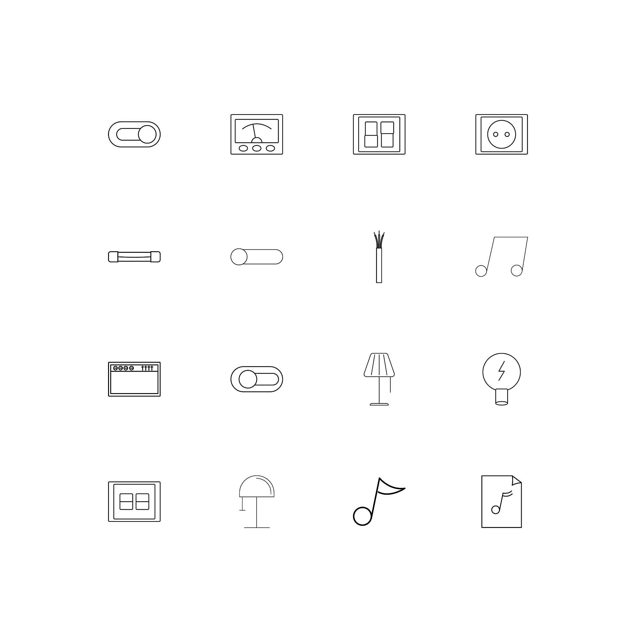 开关物料术语和符号详解：类型、动作、参数、标识