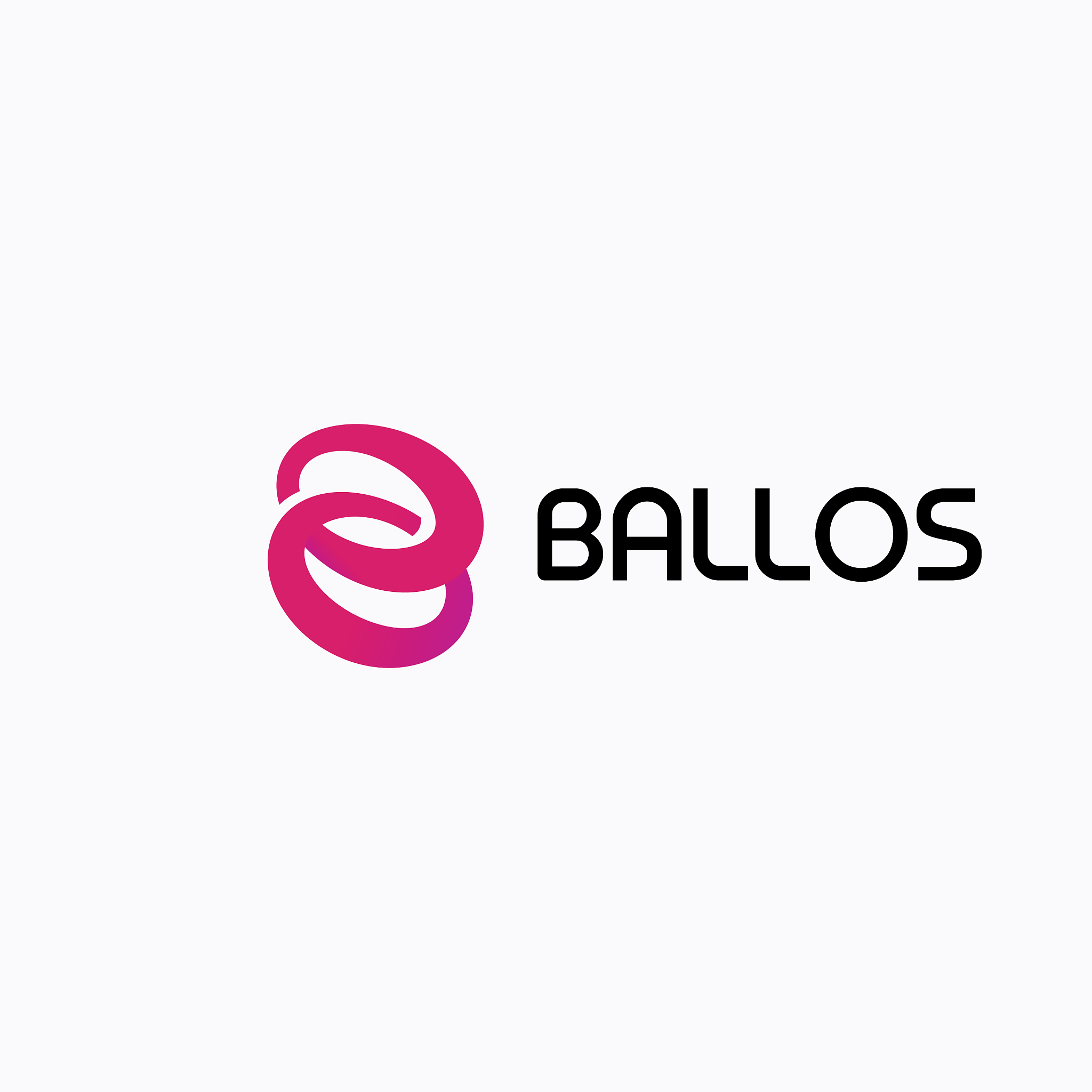 a clean and modern letter b logo