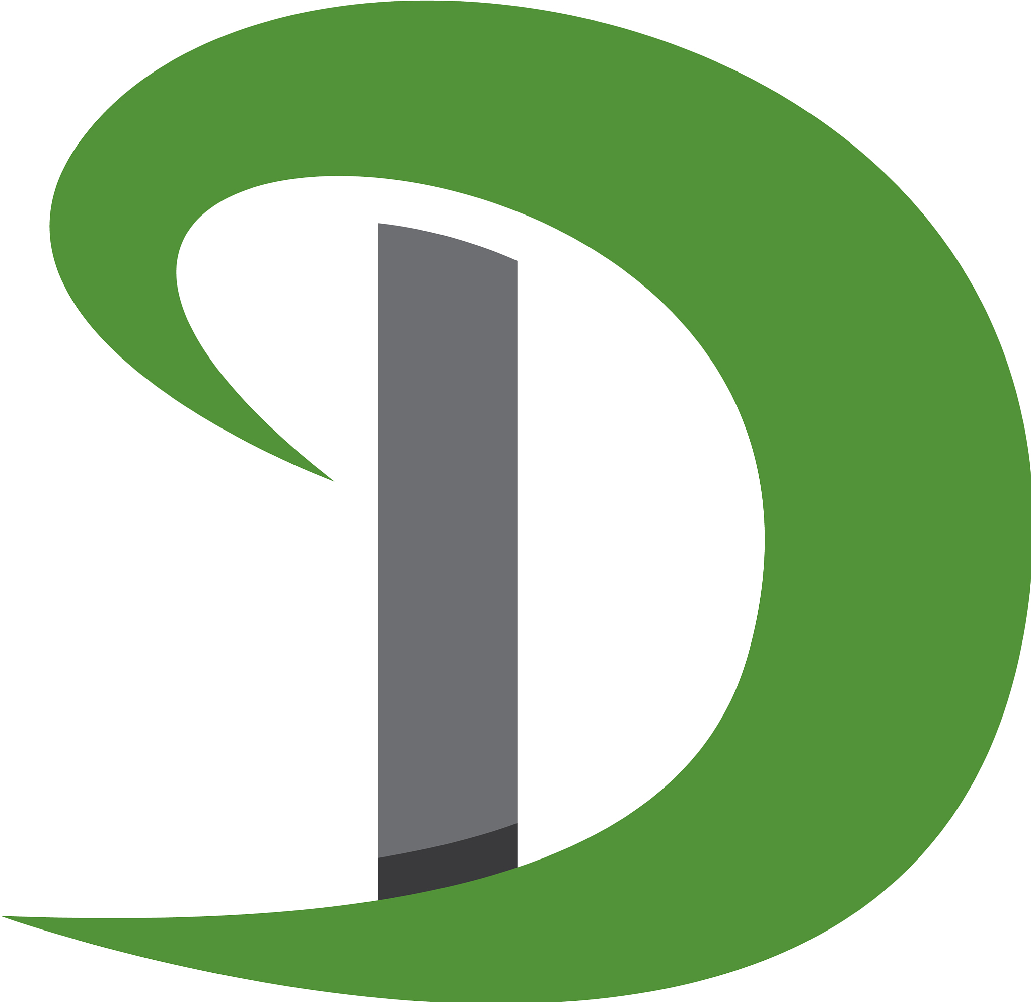 d letter icon design