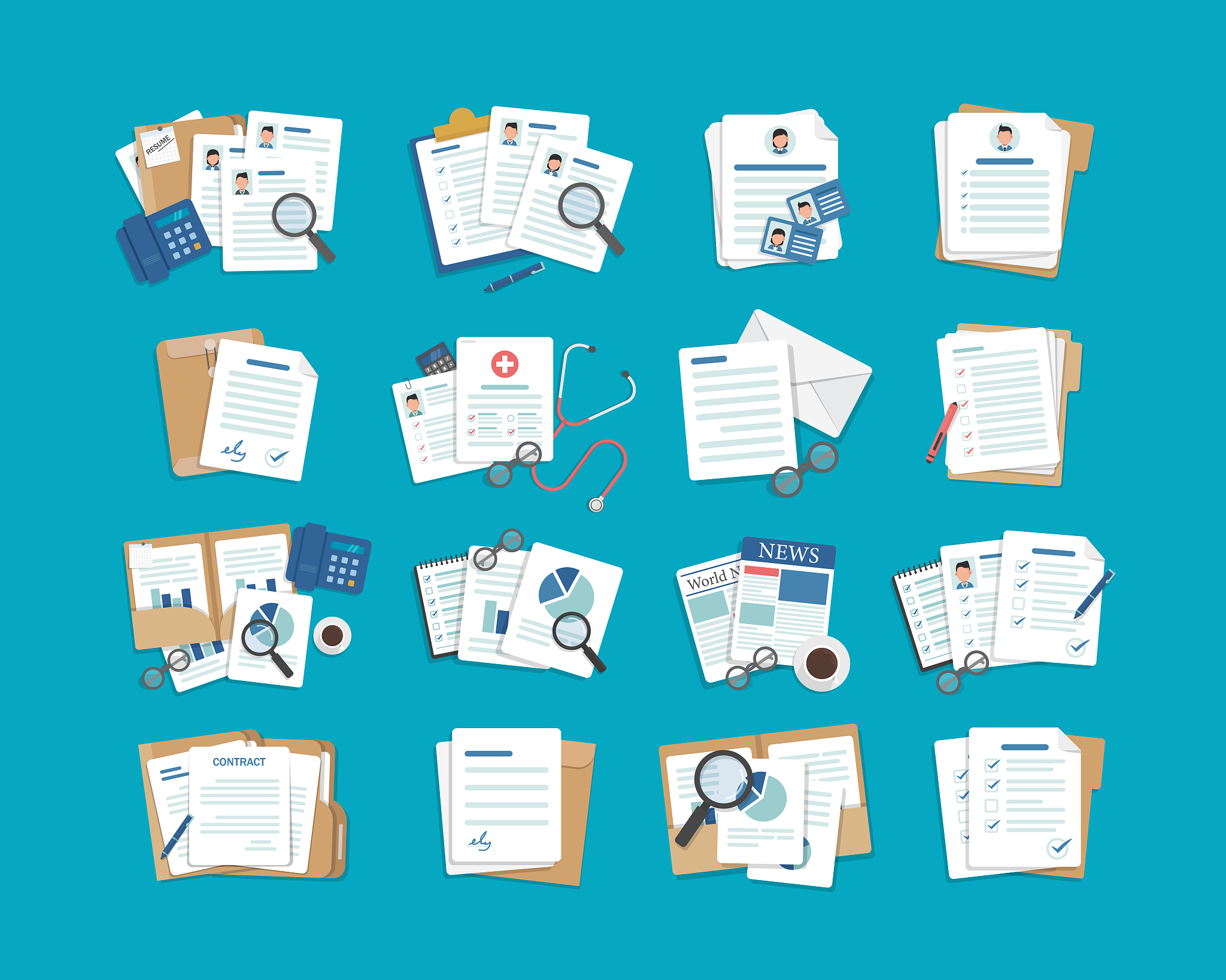 set of document icons,paper iconfolder icons set