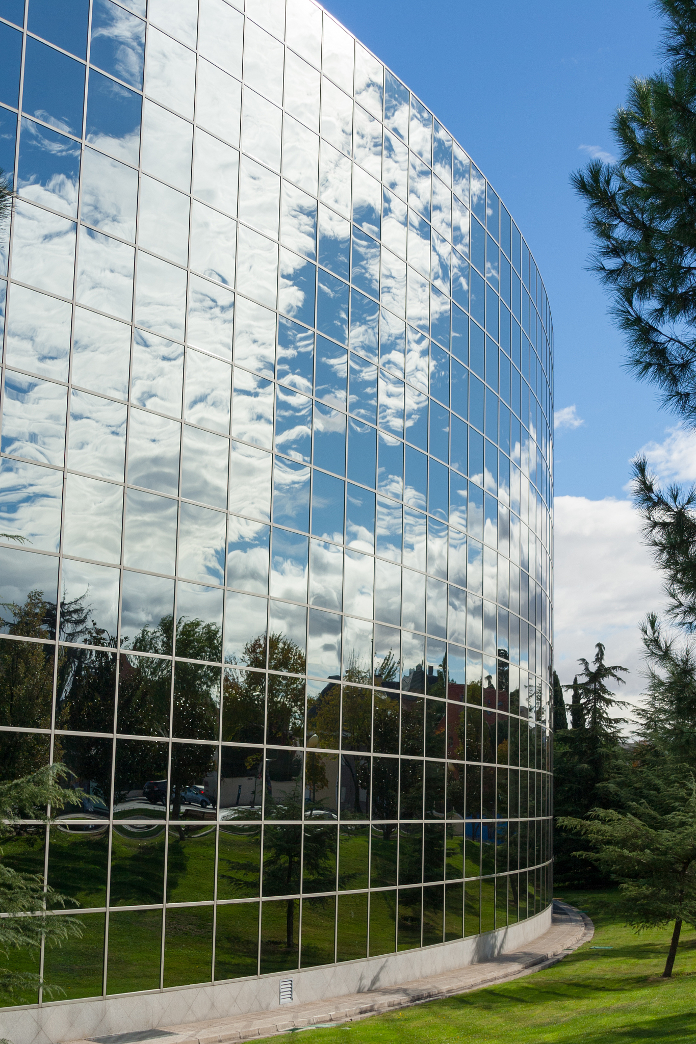 glass building