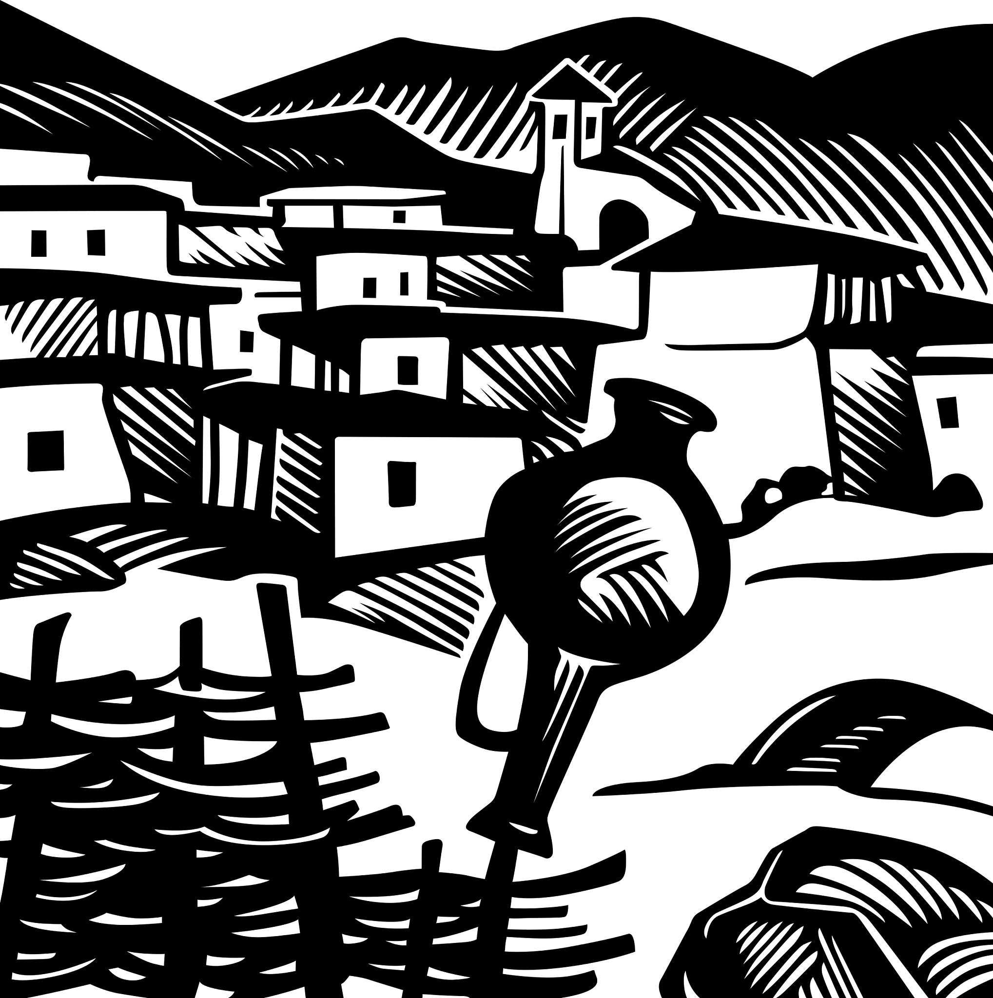 请用600字介绍新农村题材版画的定义