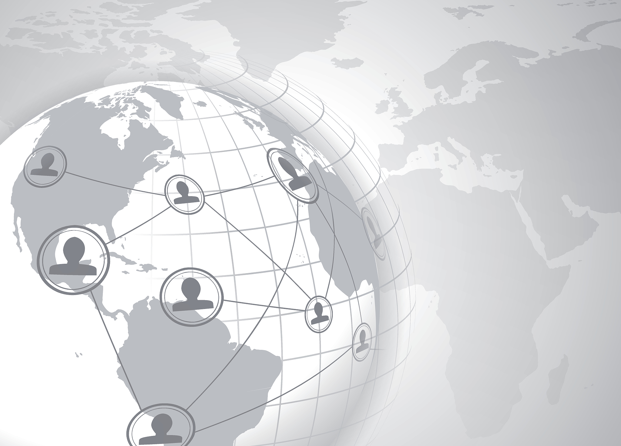 abstract globe background