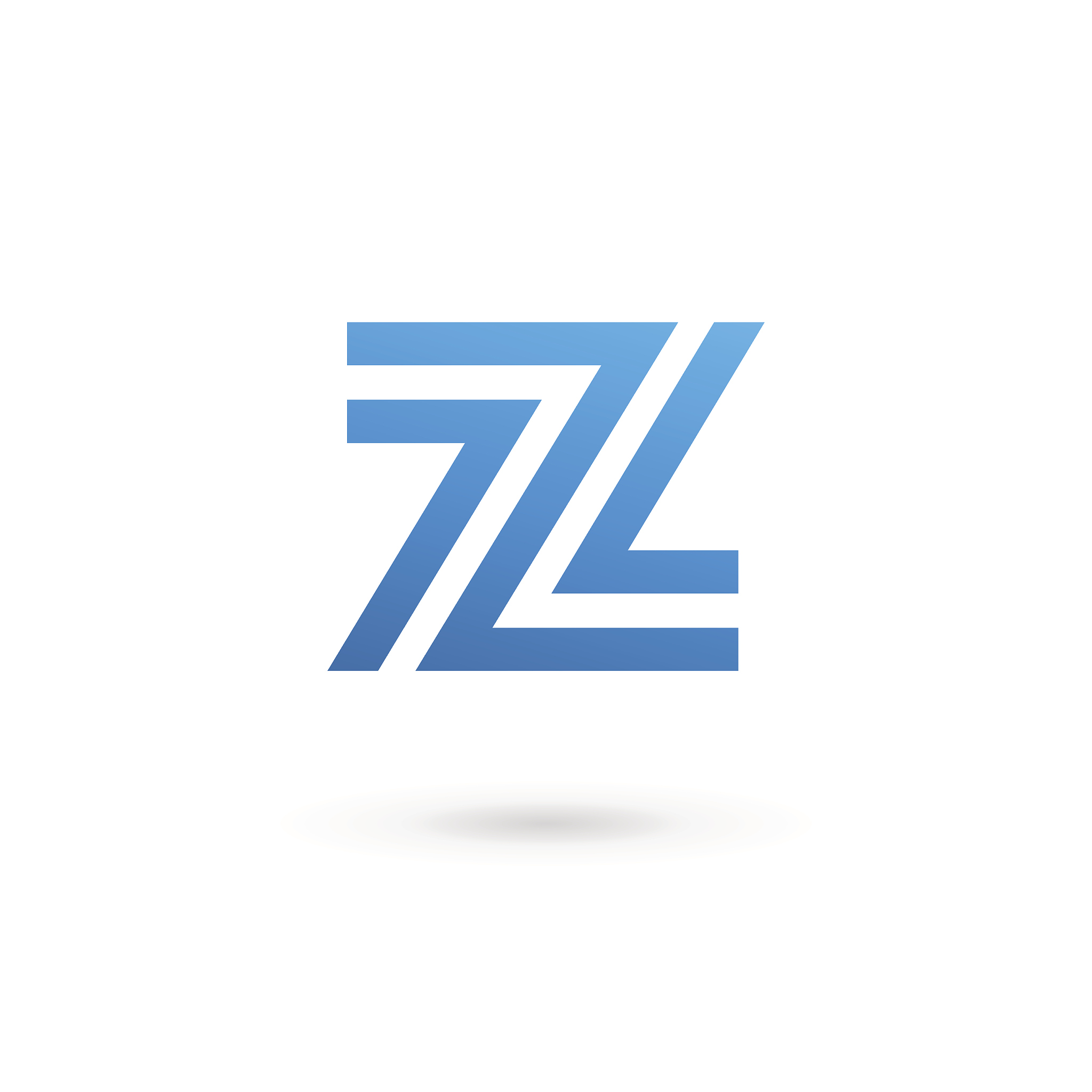 letter z emblem icon design template elements