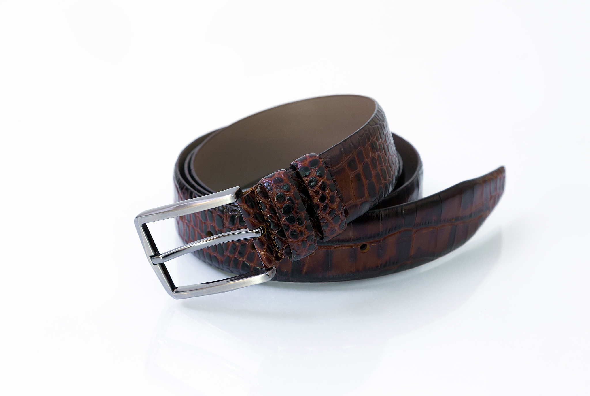 Handmade Reversible Leather Belt | Vintage Full-Grain Leather