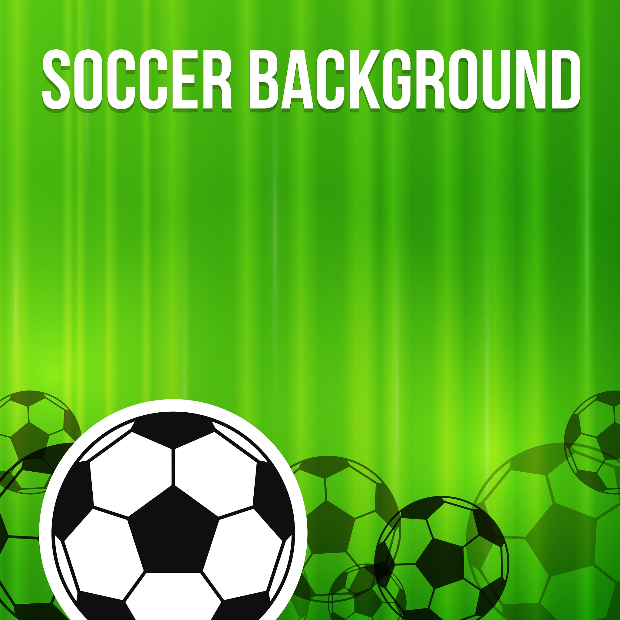 green soccer background