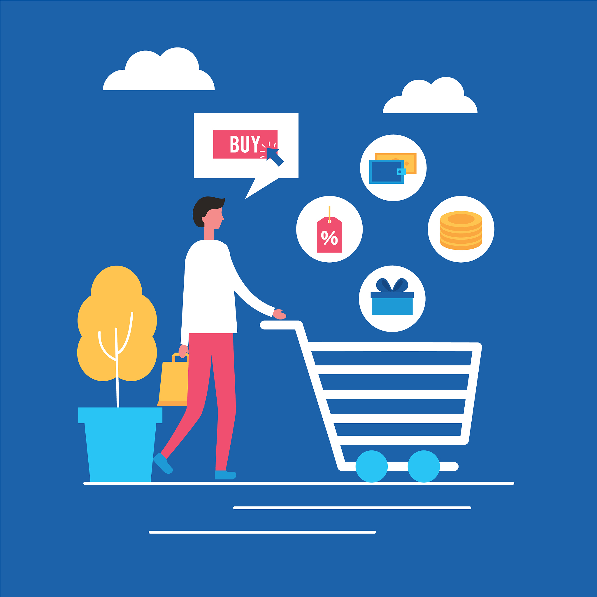 people online buying