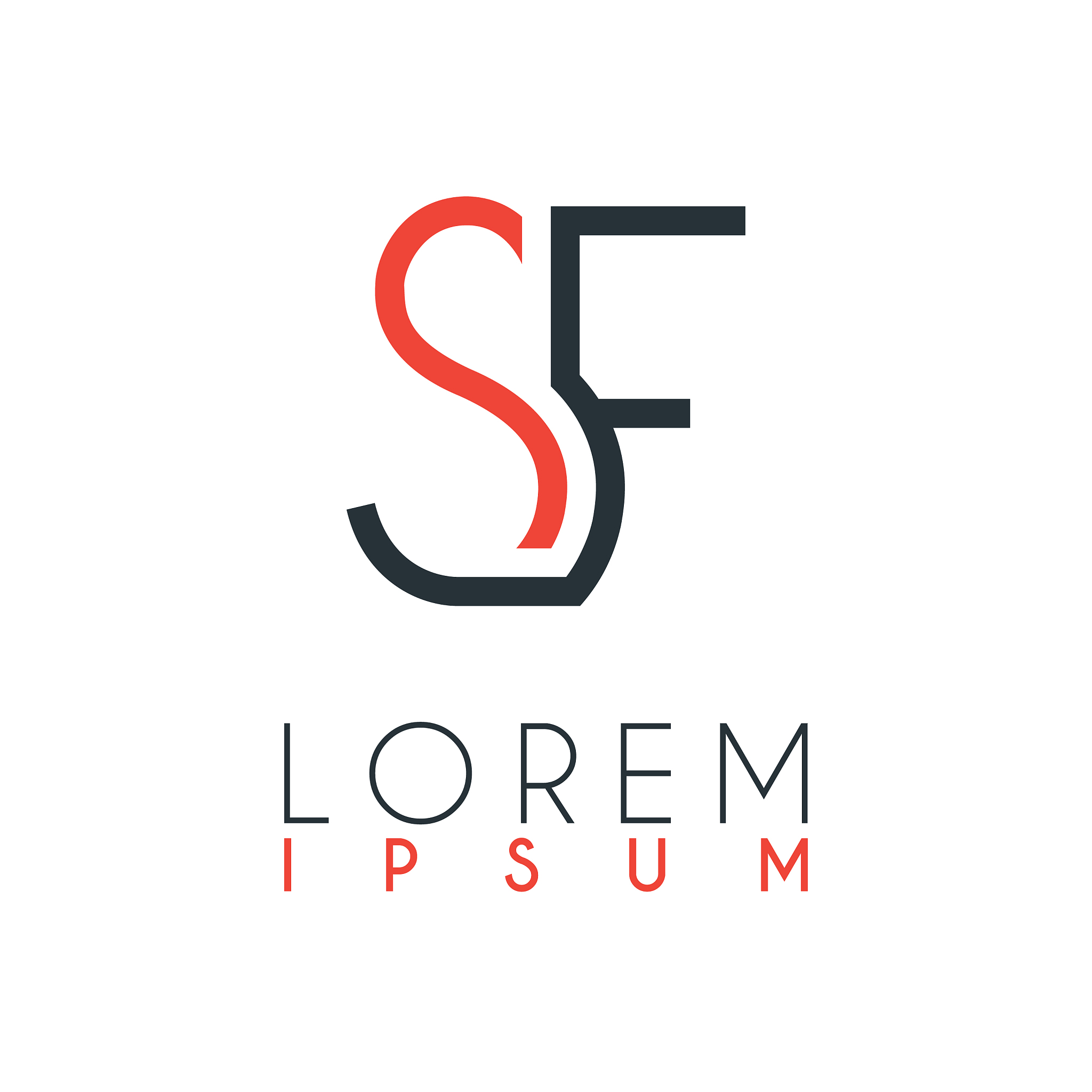 the logo between letter s and letter f or sf
