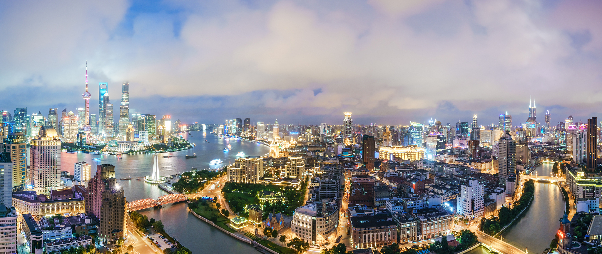 shanghai at night