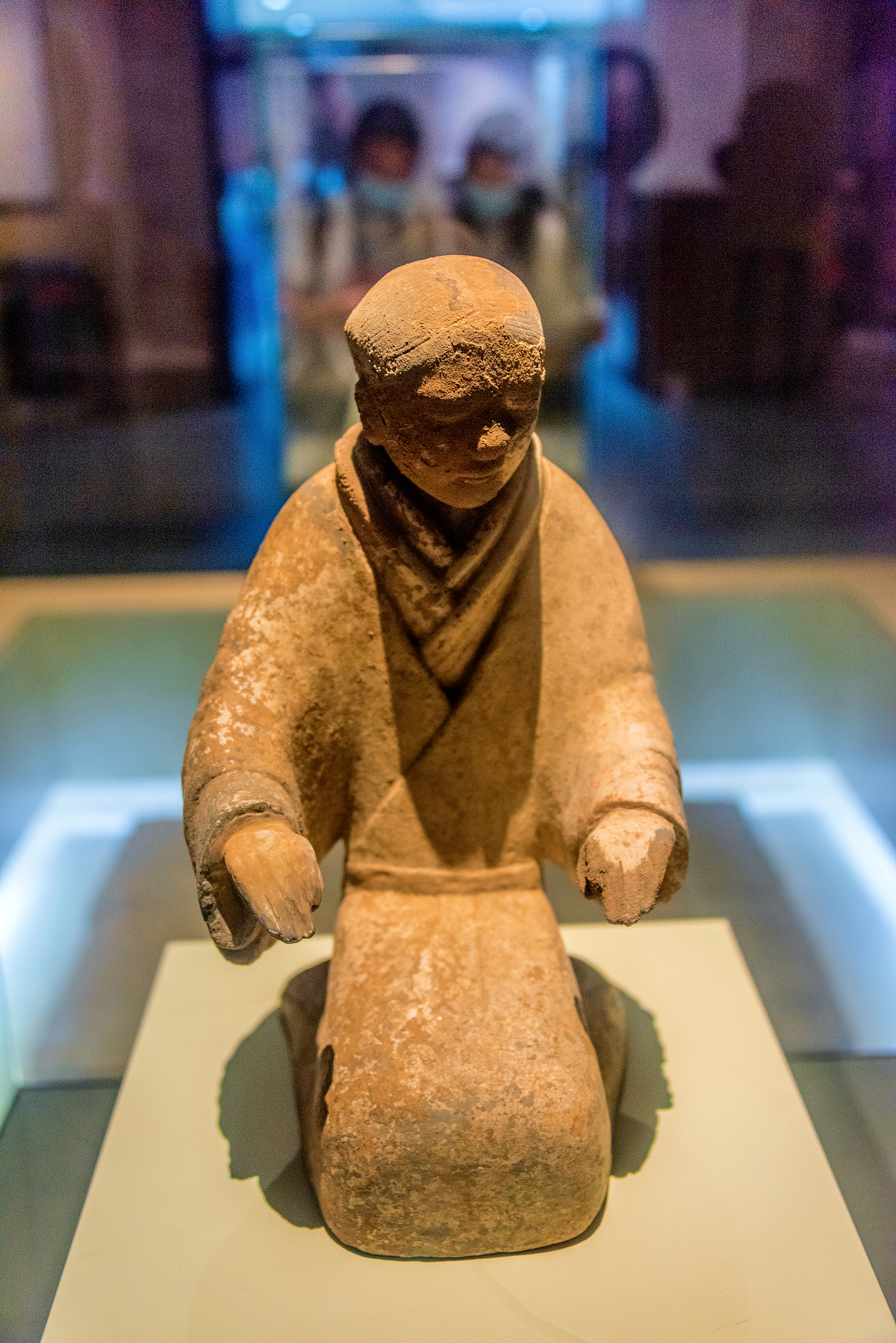 写一段富有文采的话描写陶俑