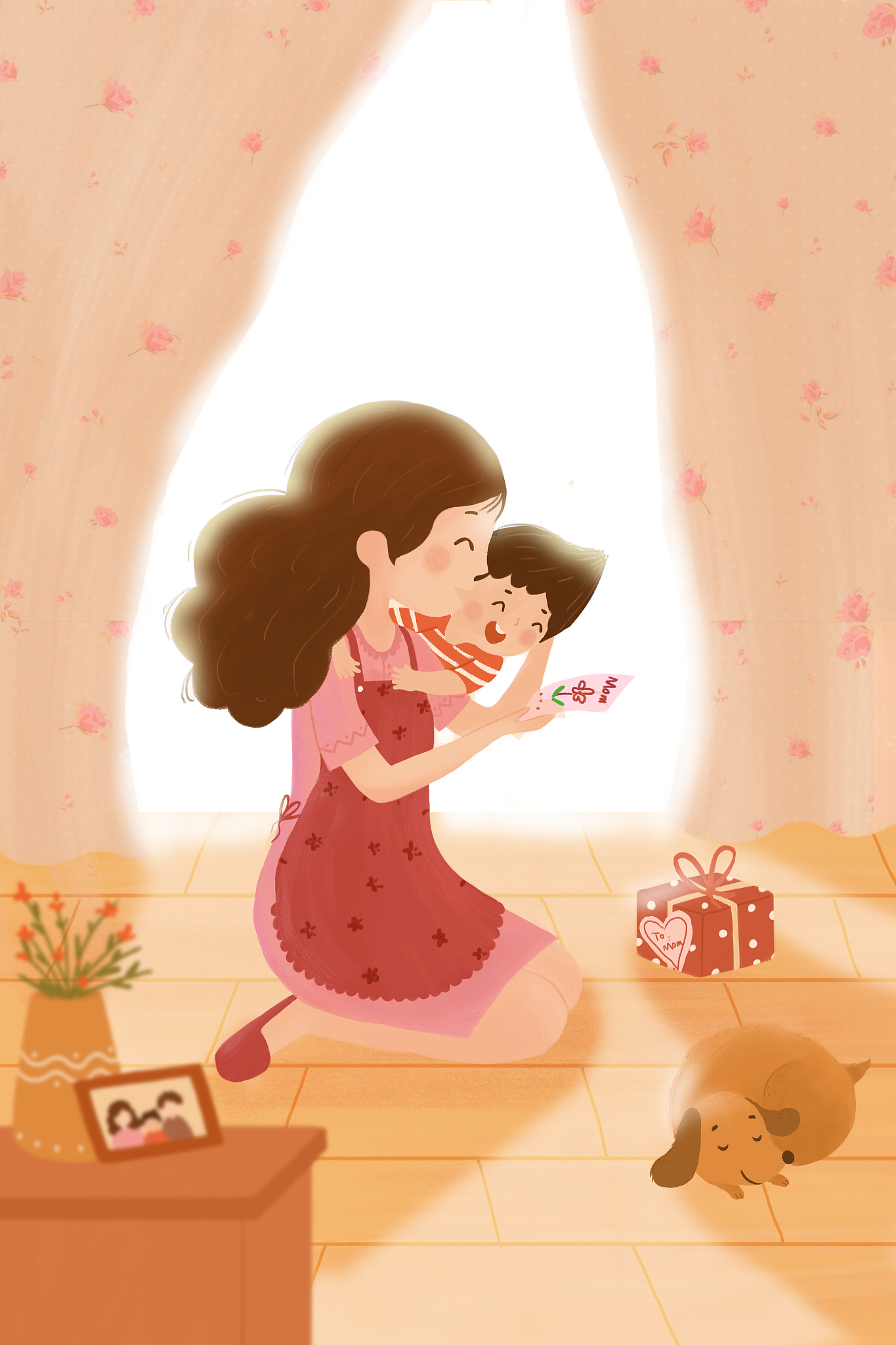 母爱的温暖：半条被子的故事