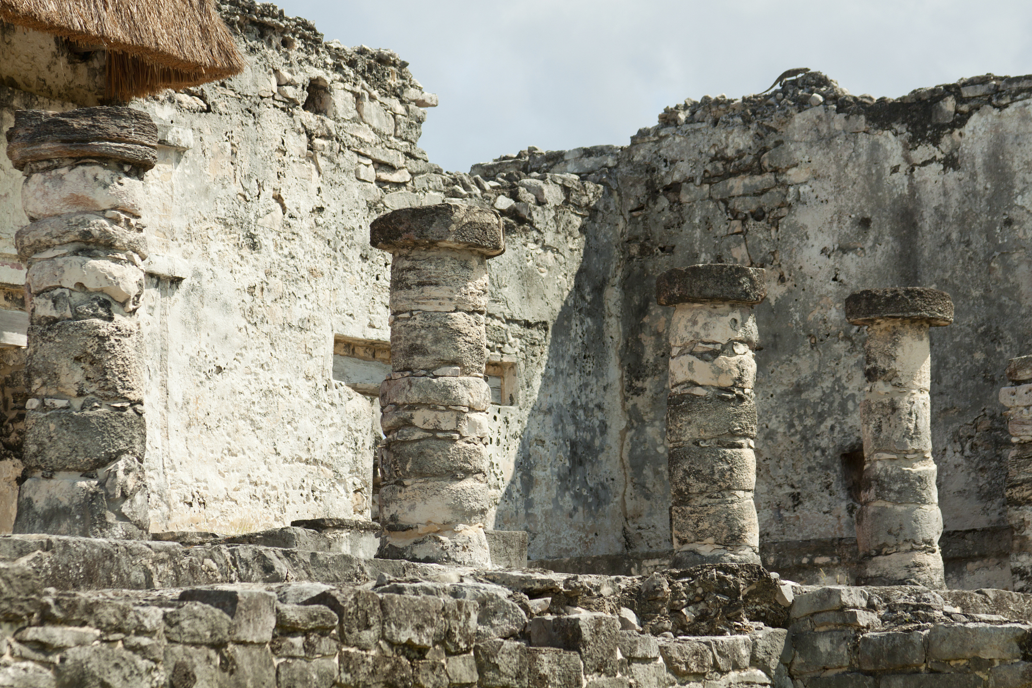 mayan ruins.