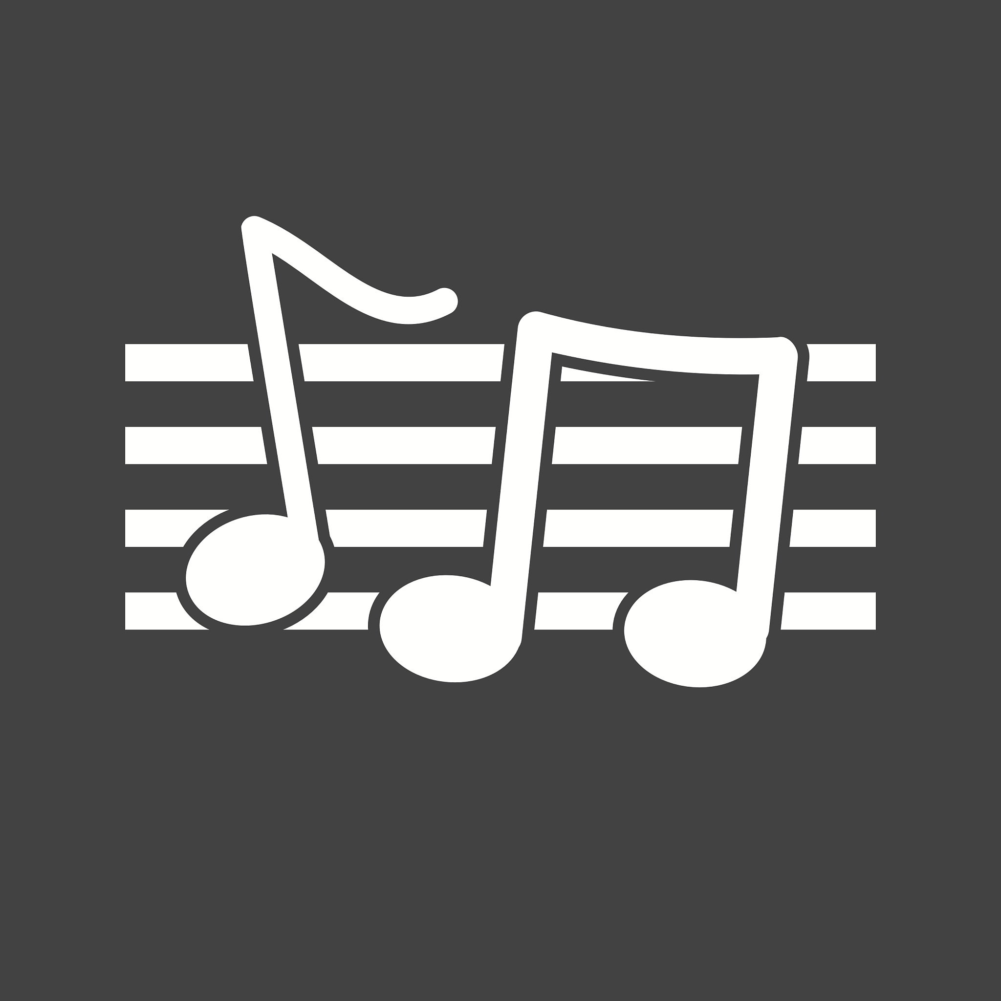 music staff