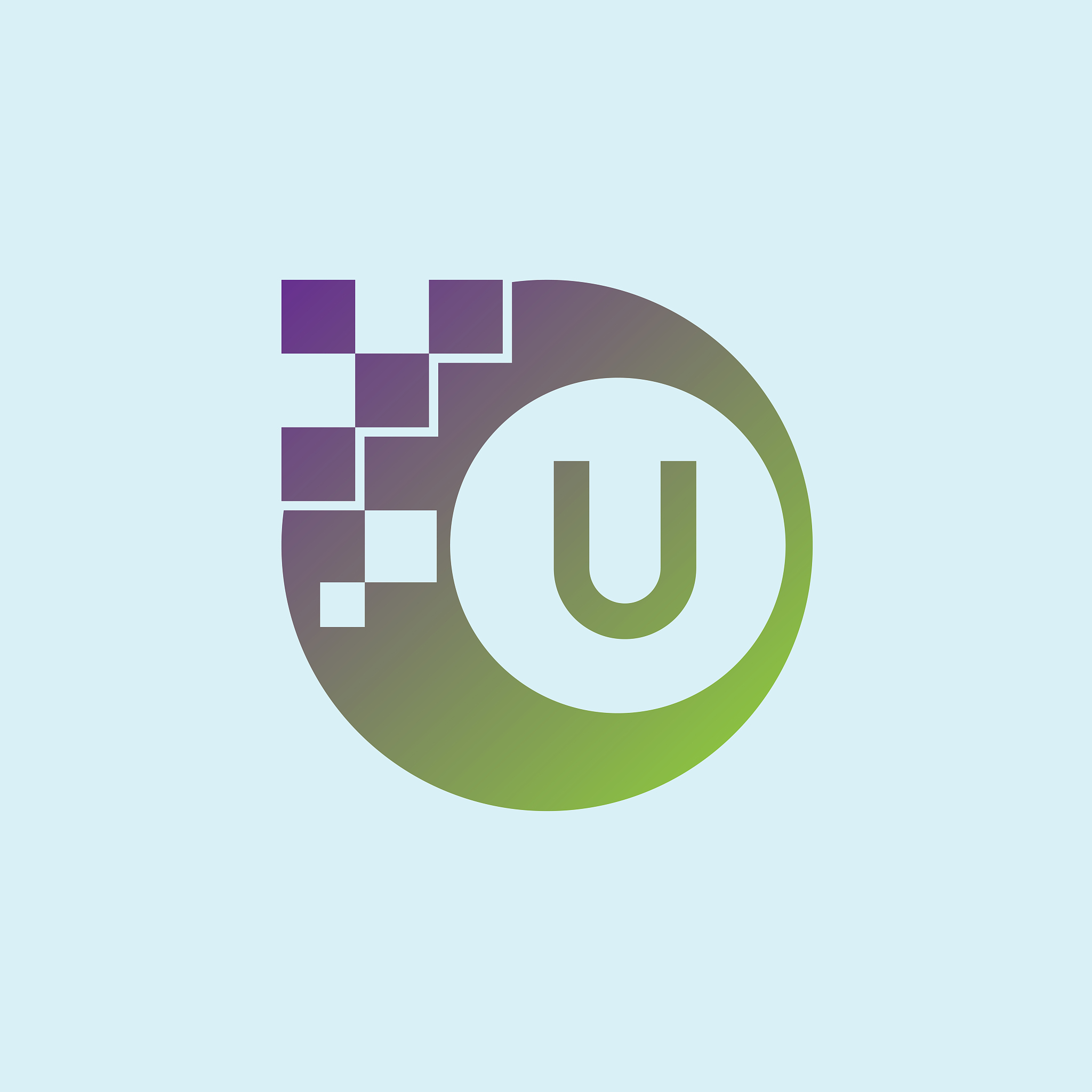 英文字母<strong>u</strong>,数字化显示,图标,无人,绘画插图,格子,科学,计算机软件