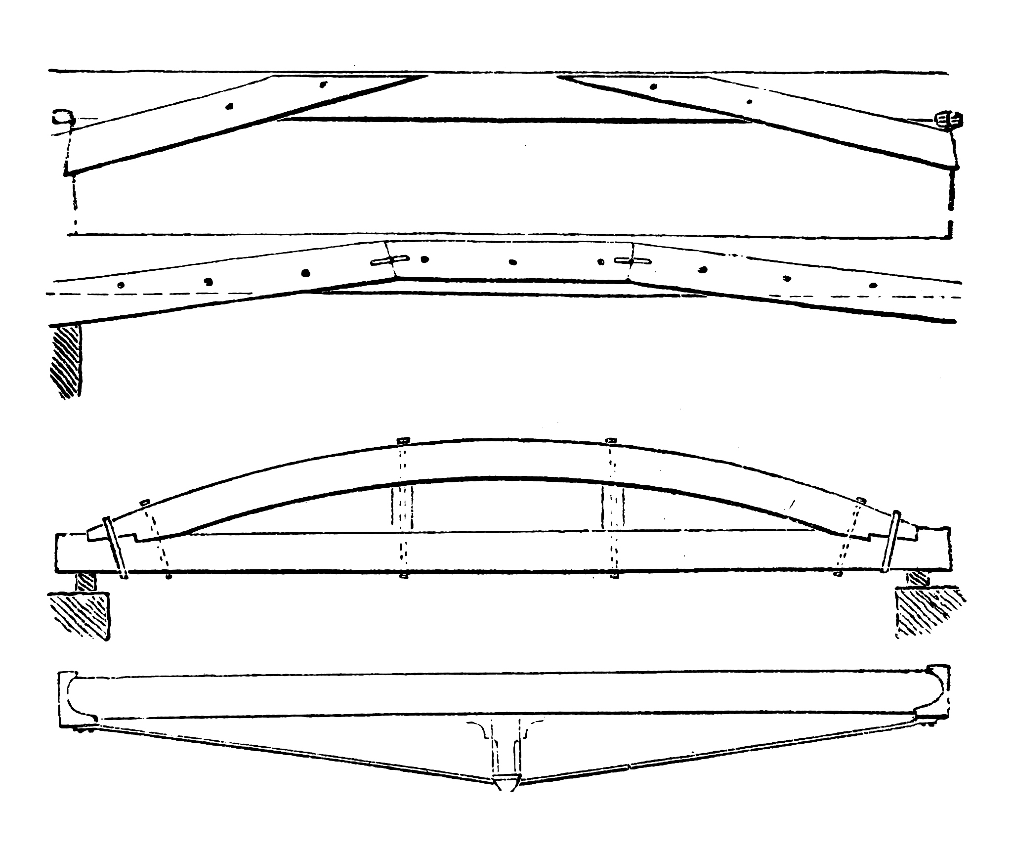 撞击荷载下变参数两跨四车道桥梁结构设计与制作研究