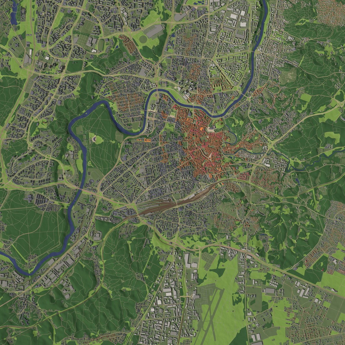 leaflet加载高德地图卫星图并且要有行政区域名称