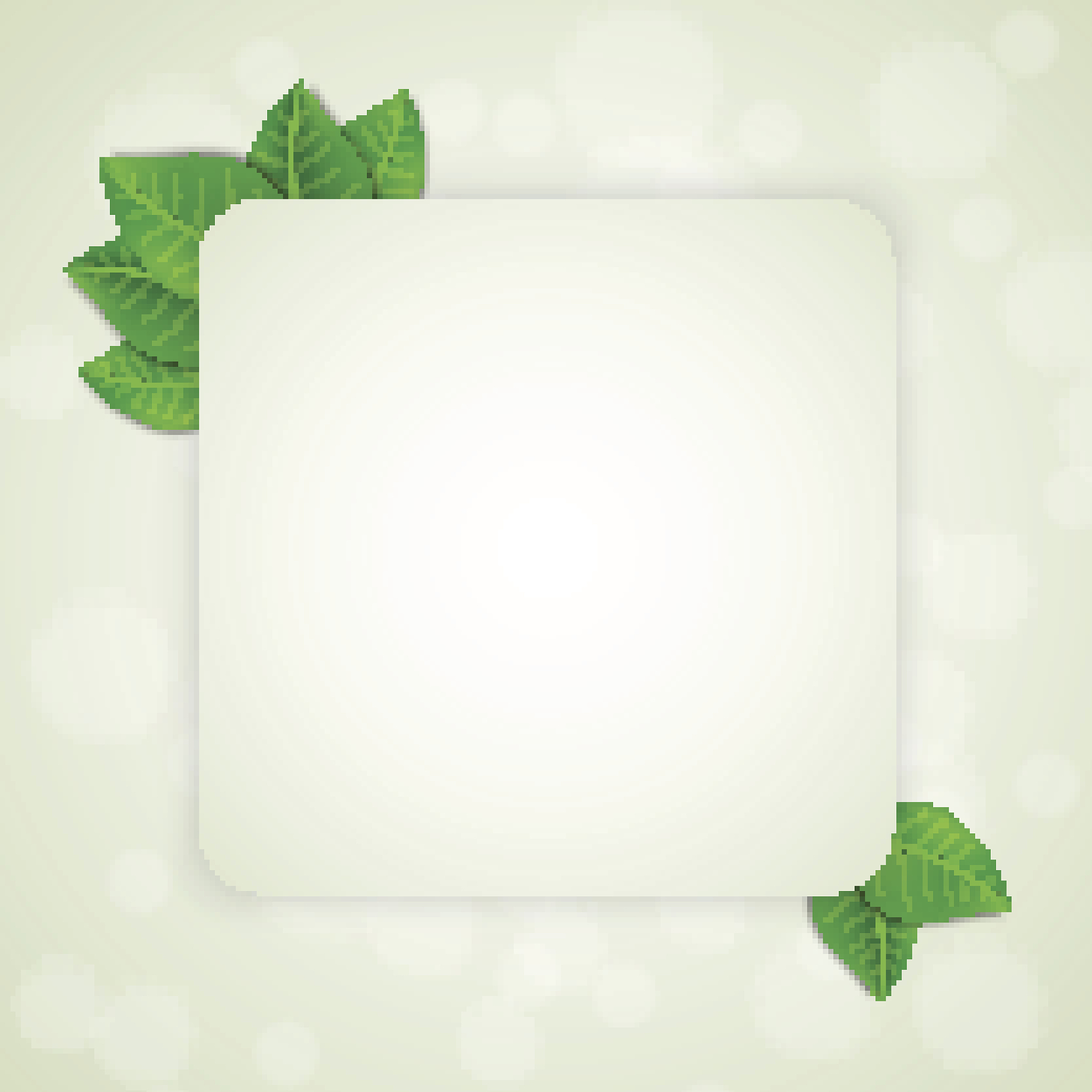 green leaves background