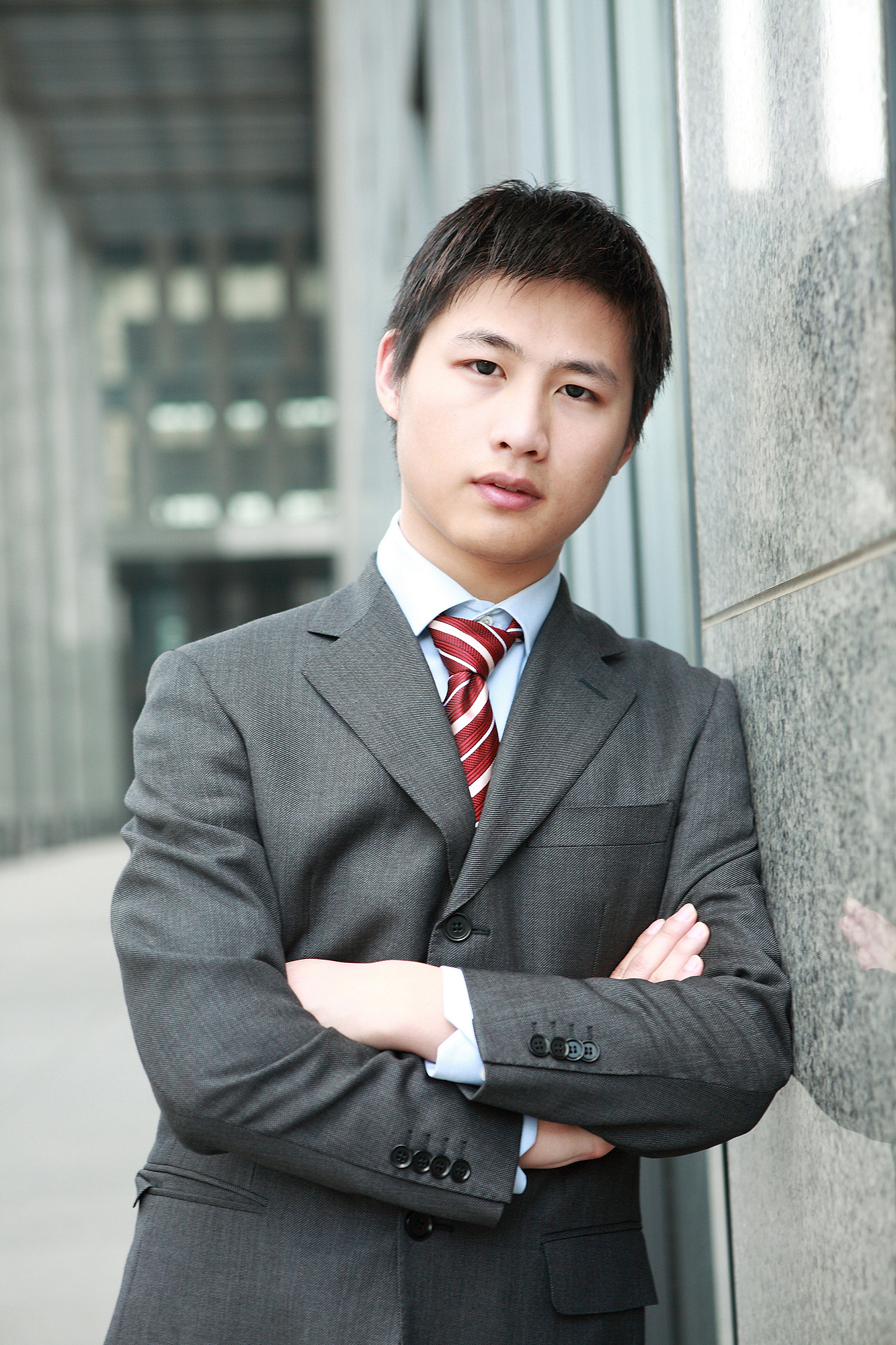 young asian businessman