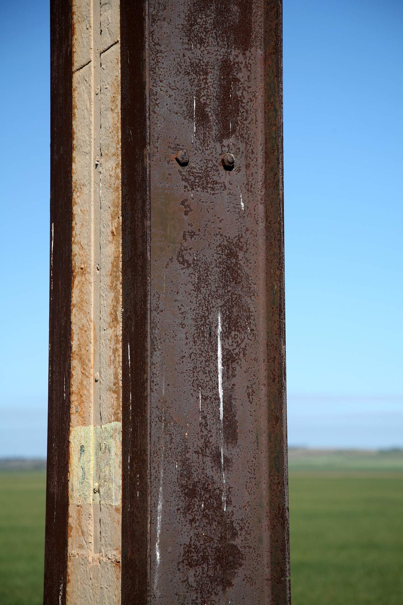 old telegraph pole