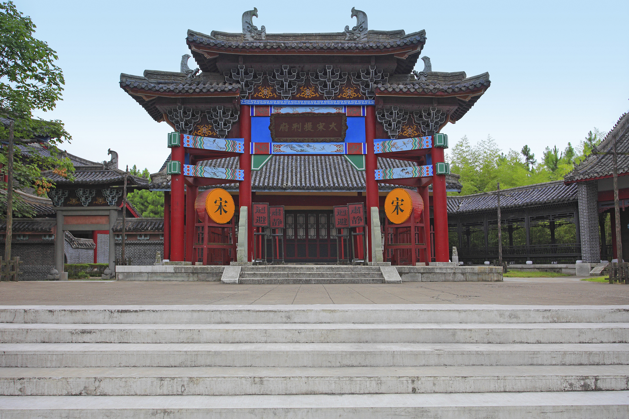 浙江横店宋代仿古建筑