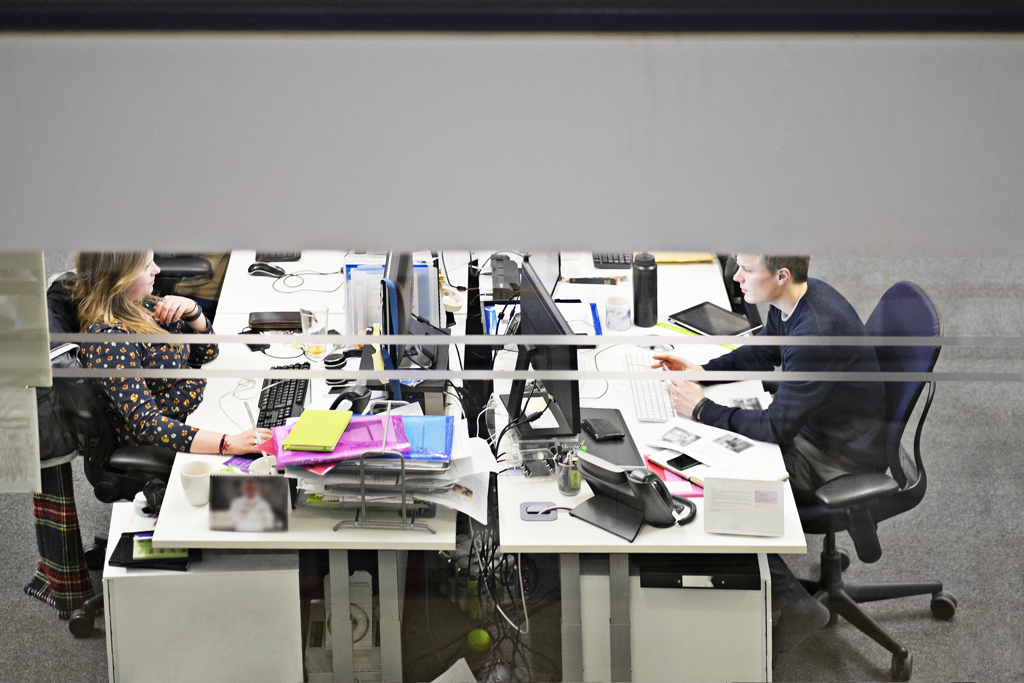 view of office