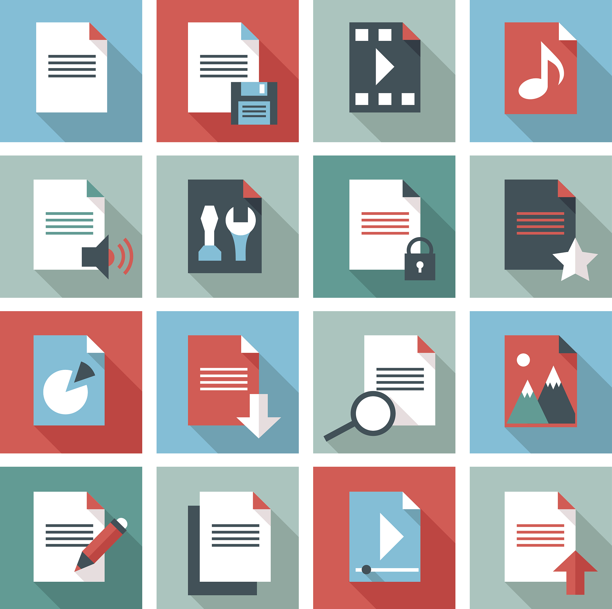 document icons