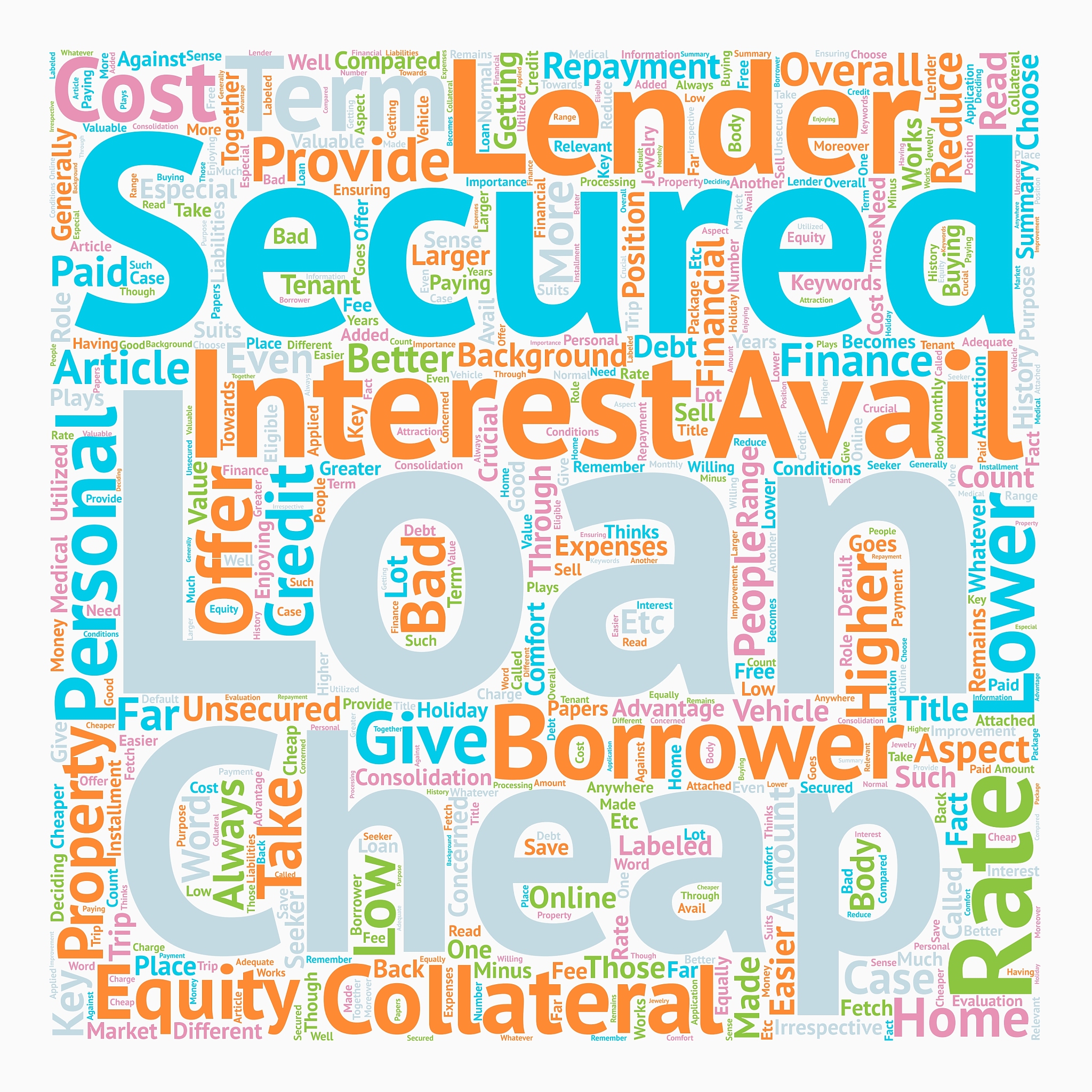 take finance at your terms at cheap secured