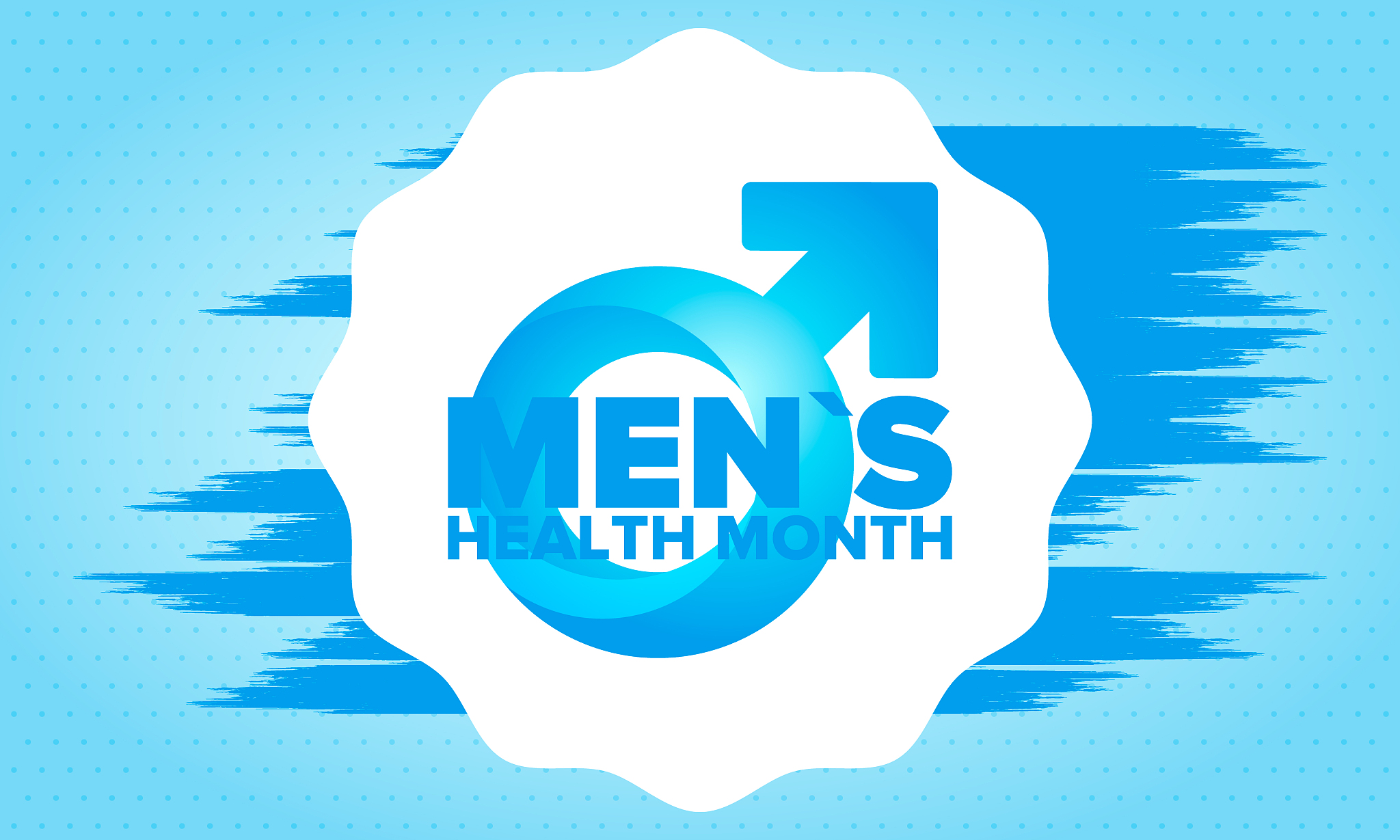 national men's health month in june. health education program. c