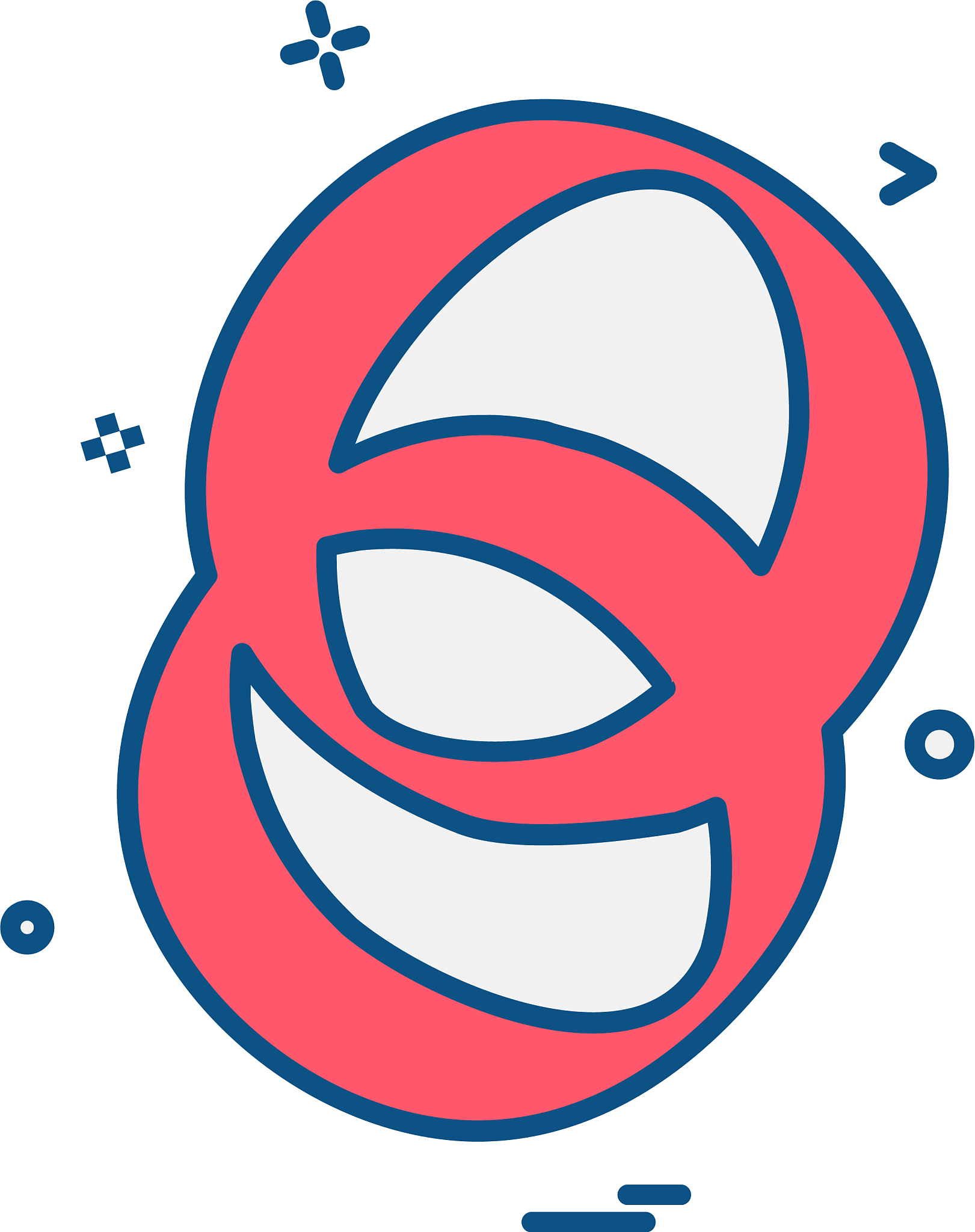 valentines day icon design
