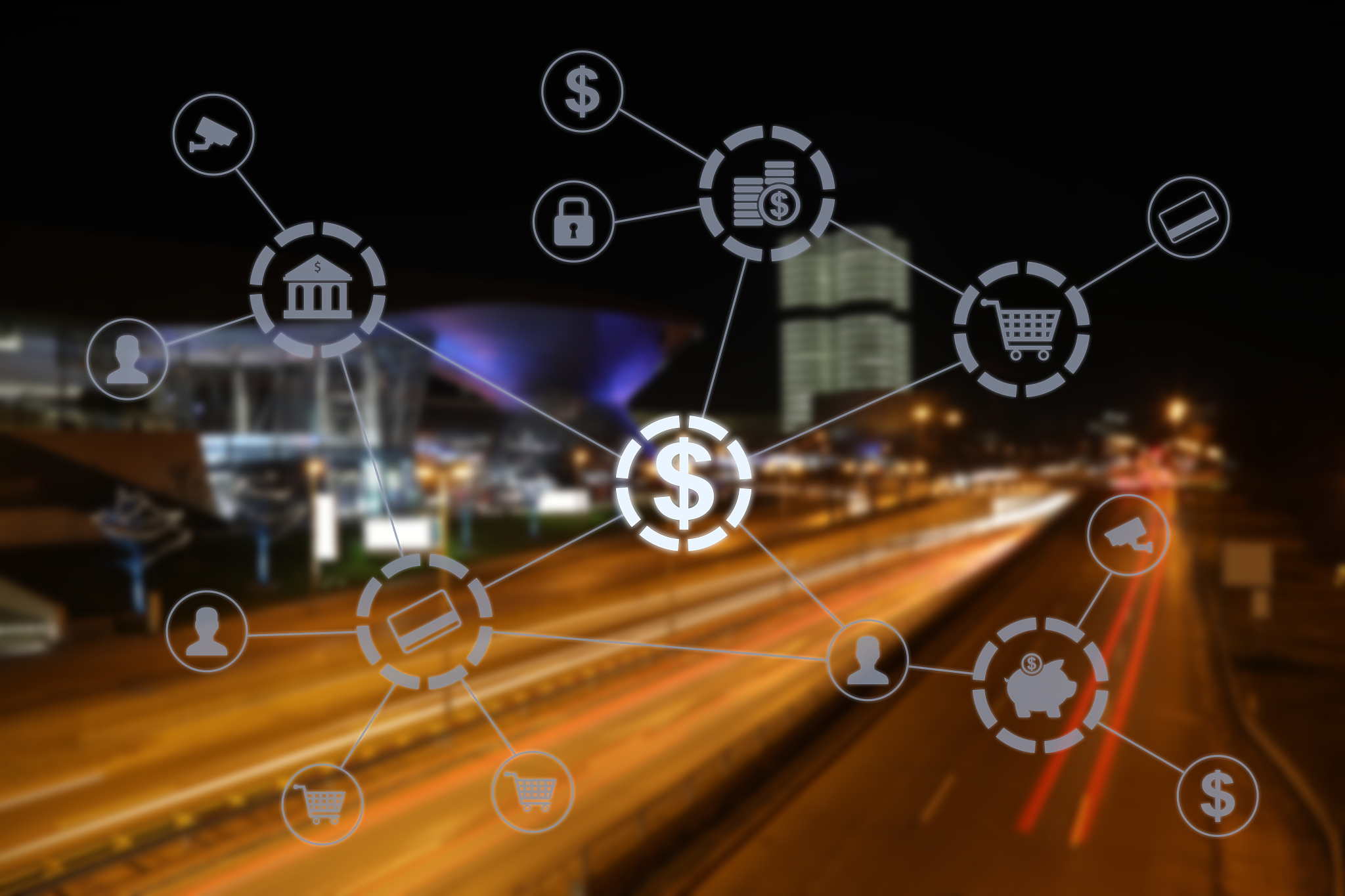 华为金企业战略字塔：金融科技解决方案的架构