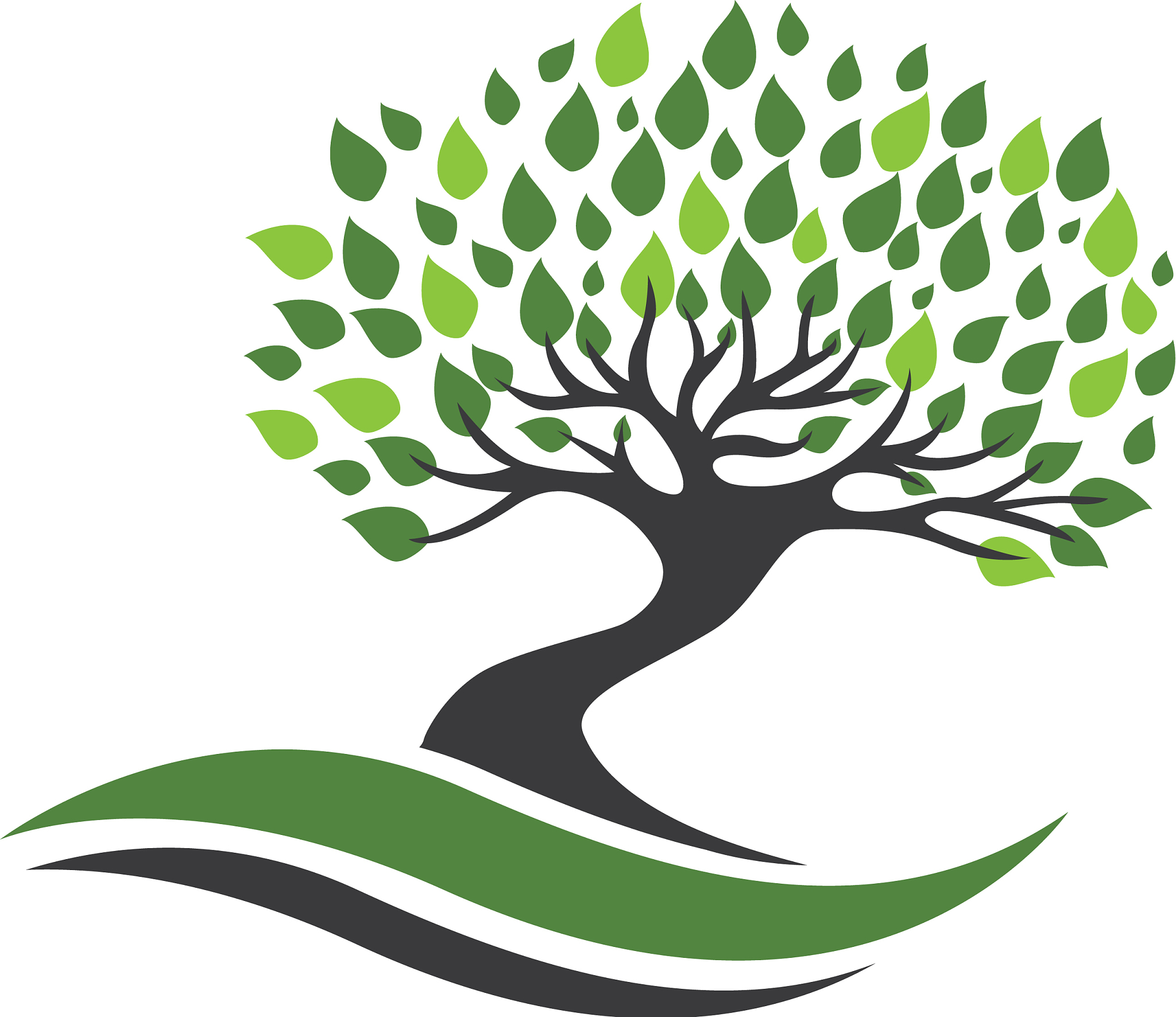 tree icon logo template