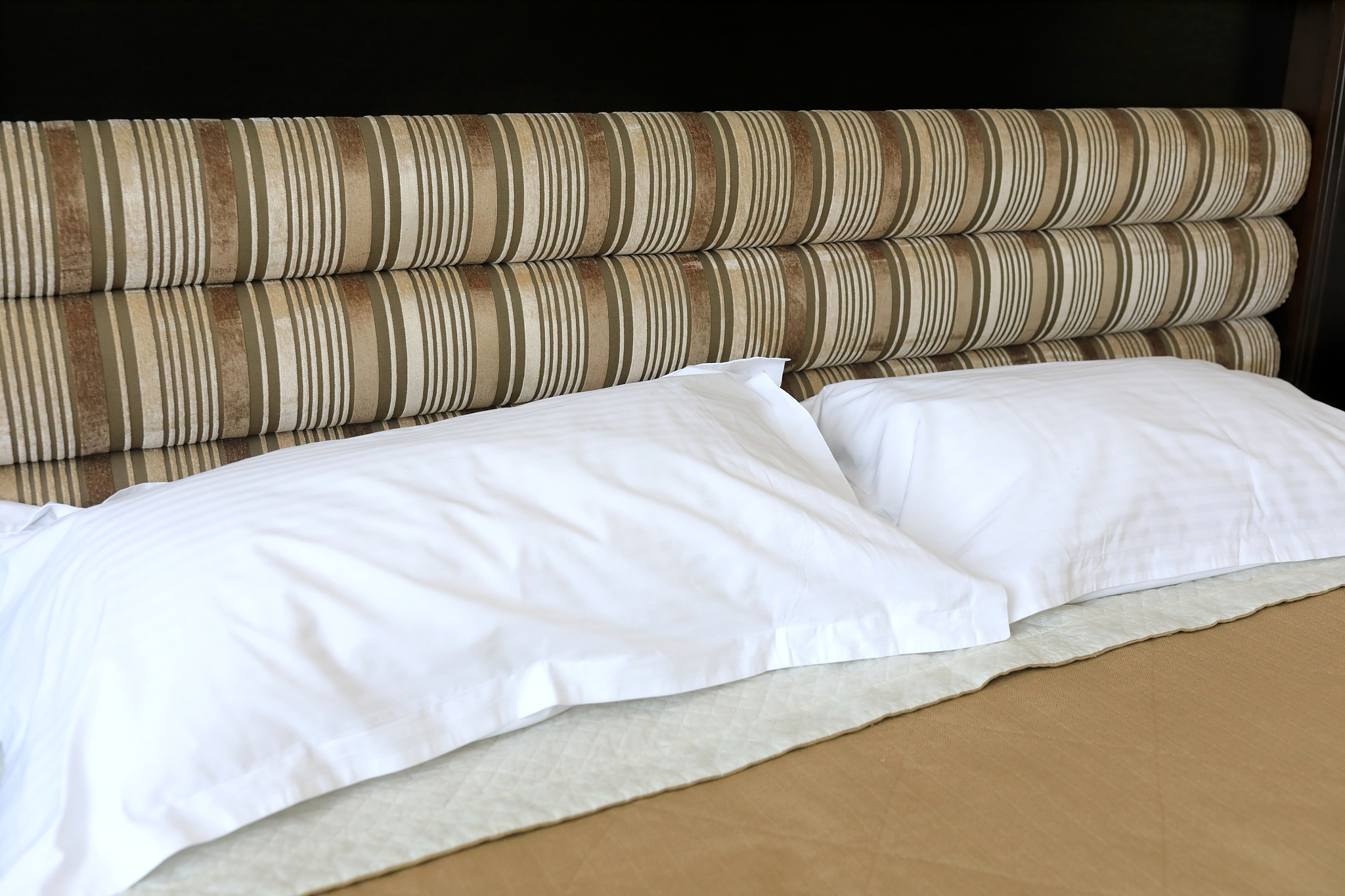 view of double bed