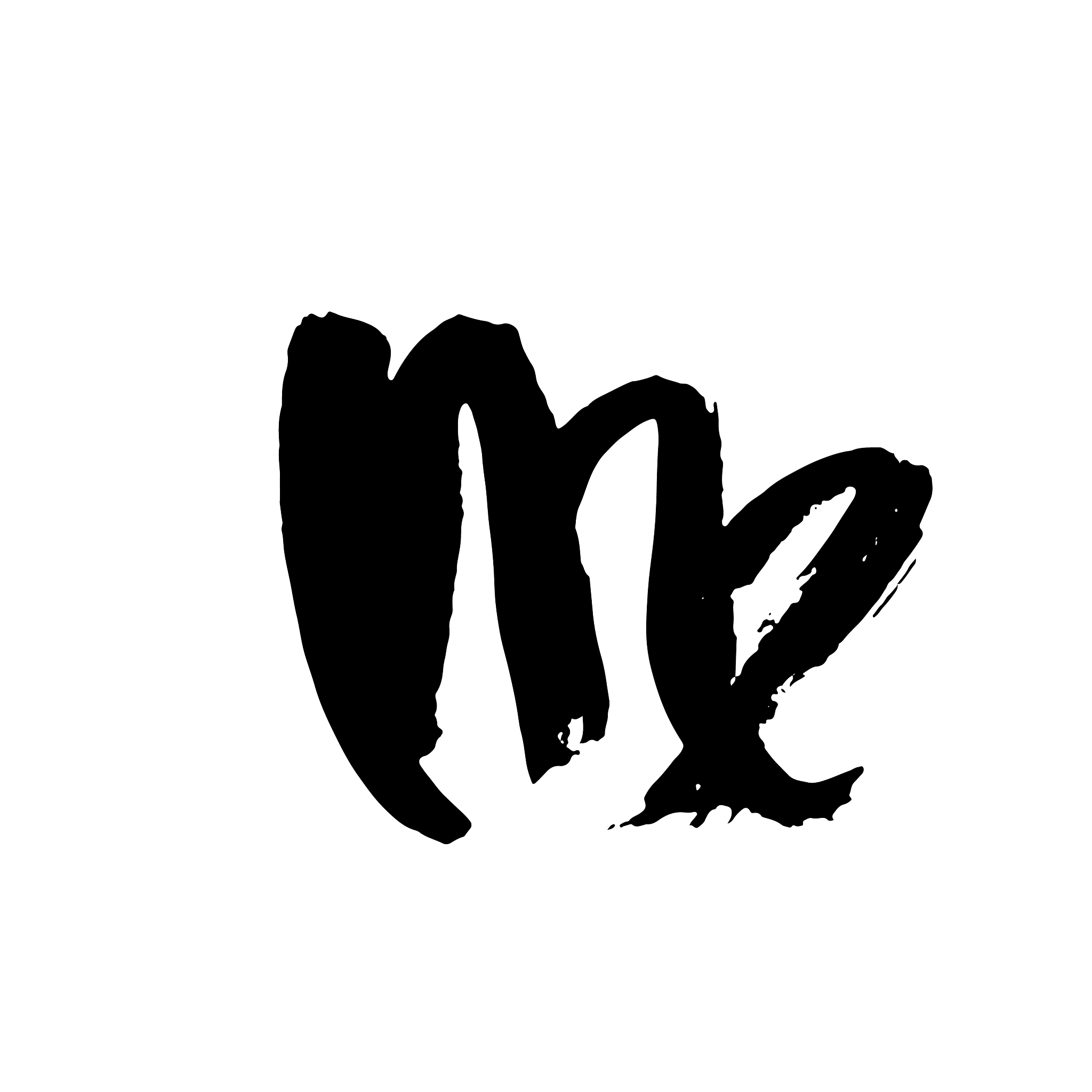 zodiac sign virgo dry brush