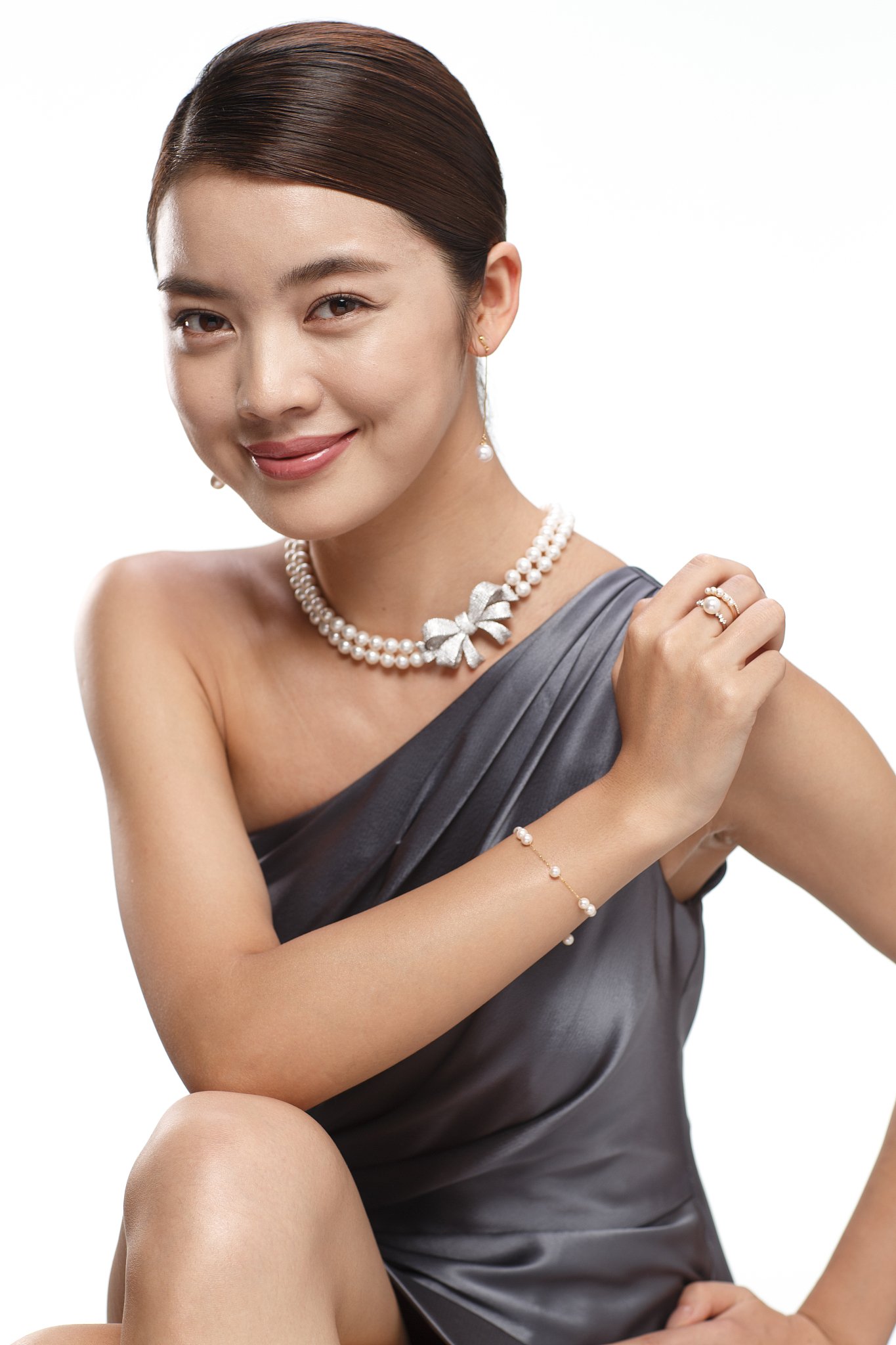 优雅女士肖像