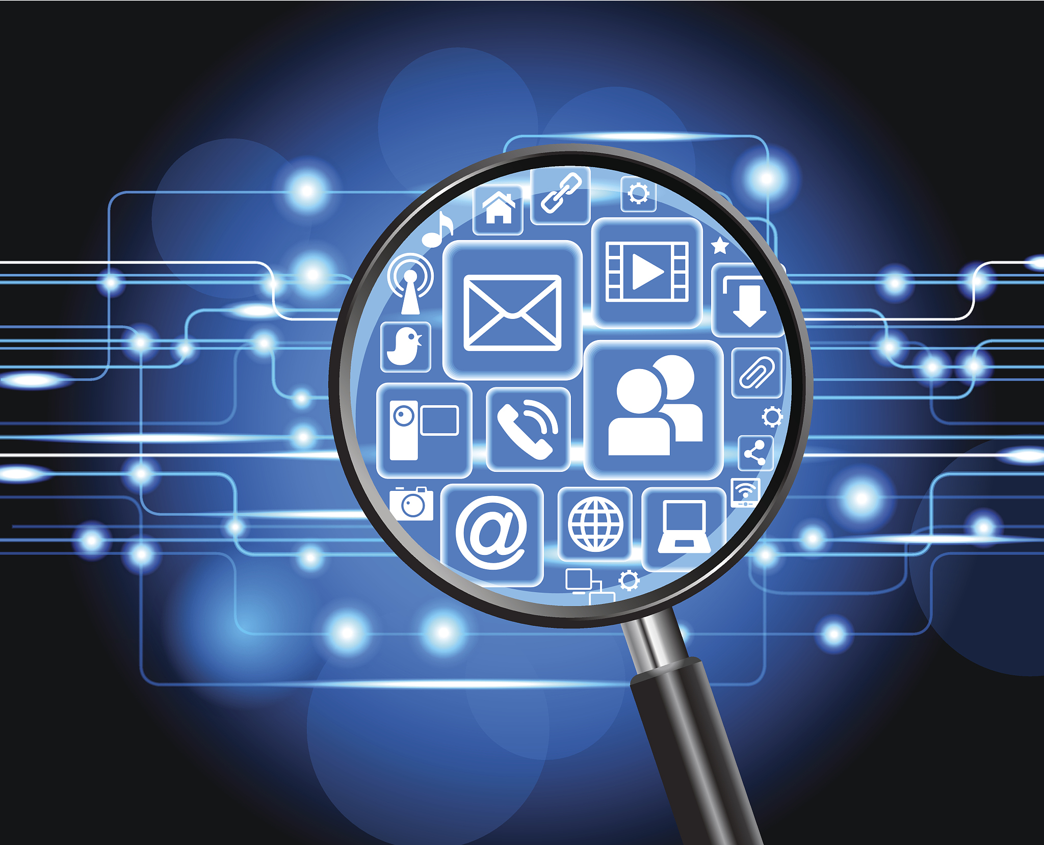 search in the network