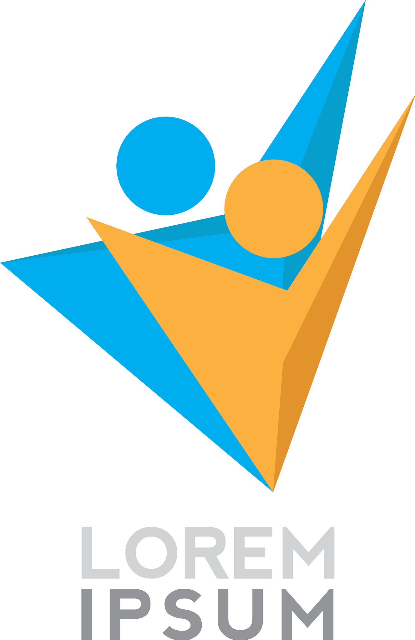 isolated business logo