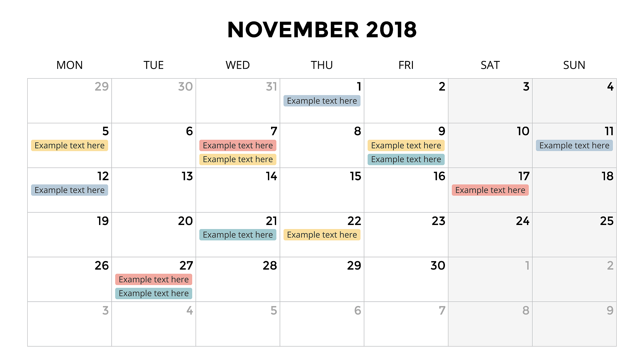 帮我做一份小日程进度管理表