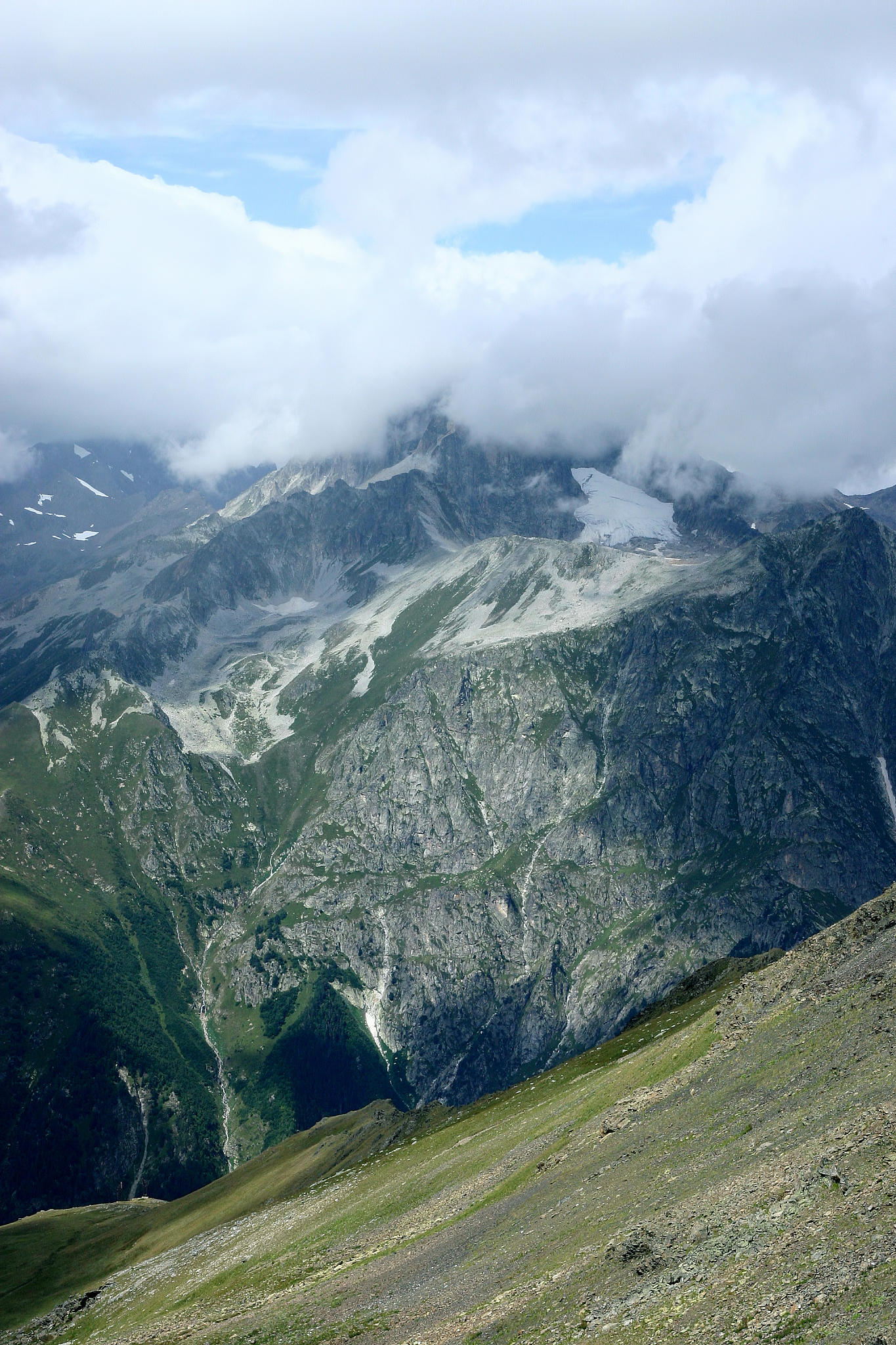 view of the mountain valley