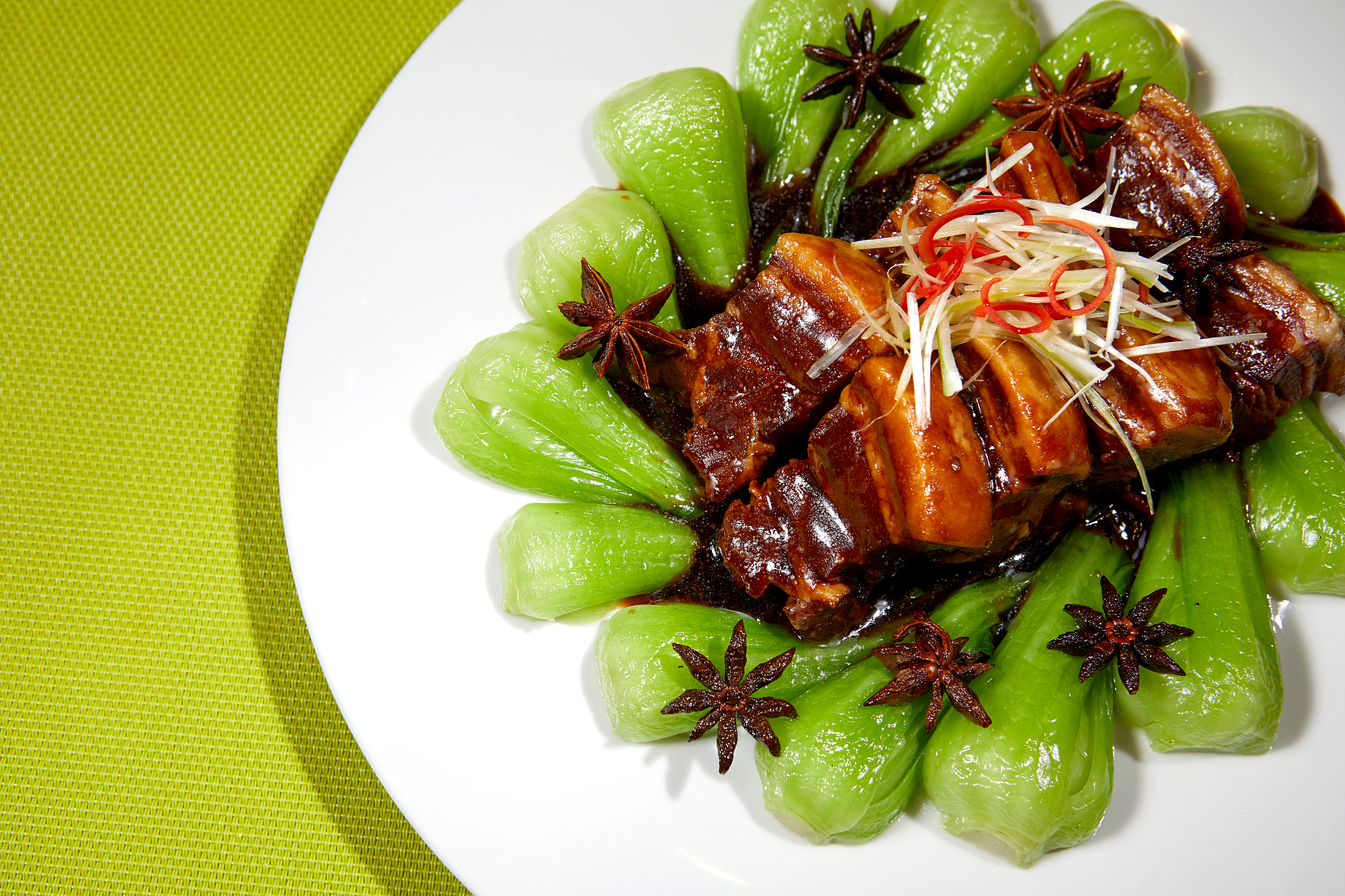 pork food dish cook