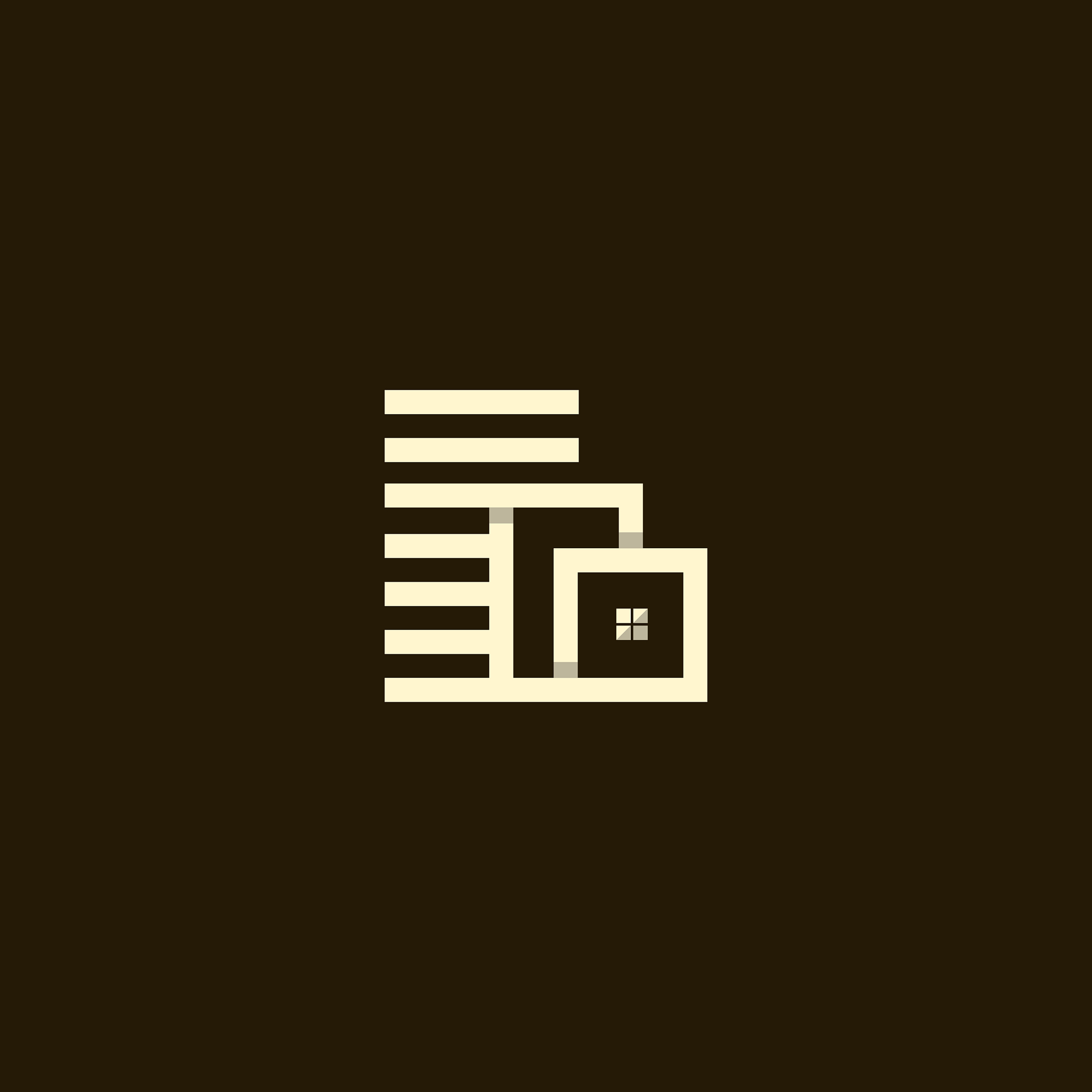 building abstract outline creative business logo