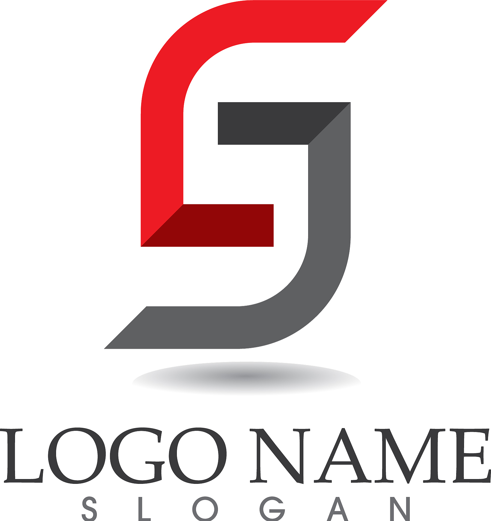 g letters logo and symbols template icons app