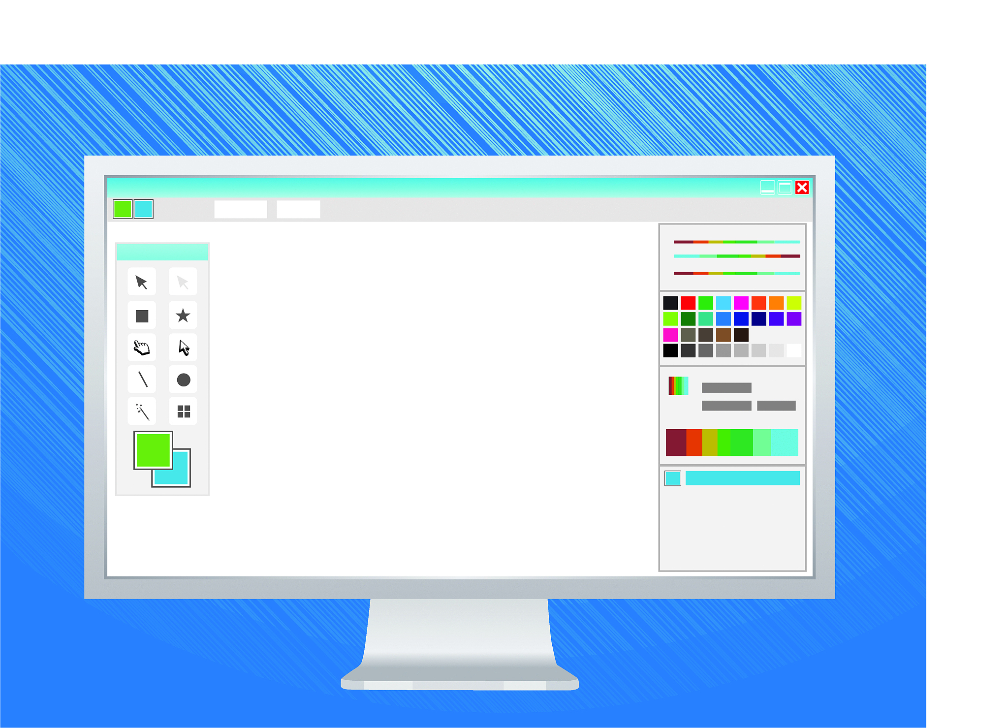 monitor with software