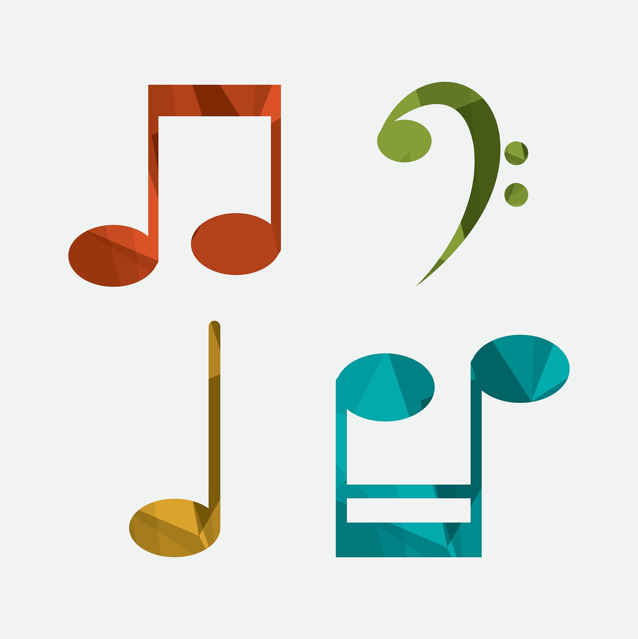 music note sound media festival icon