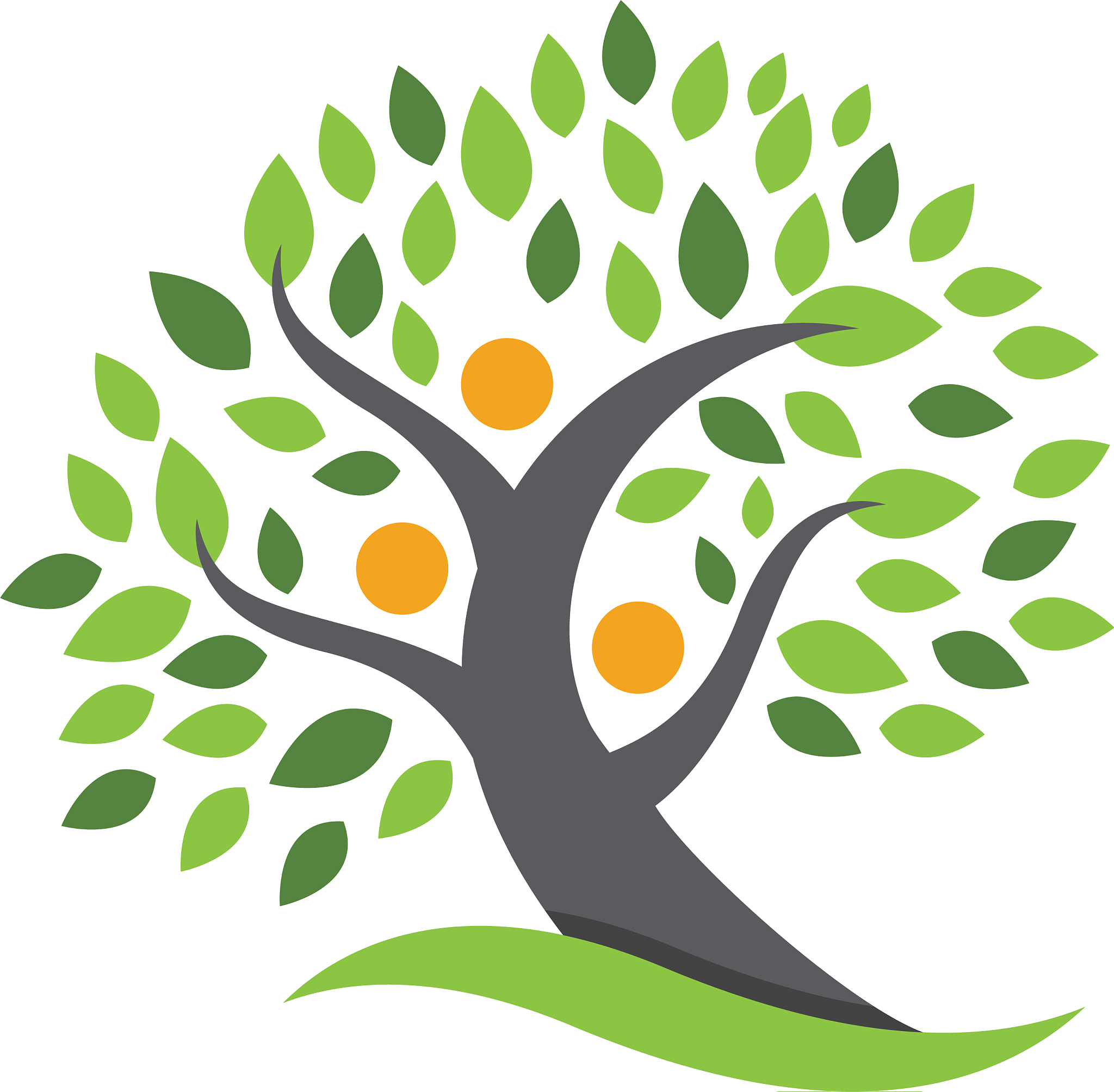 family tree logo design template
