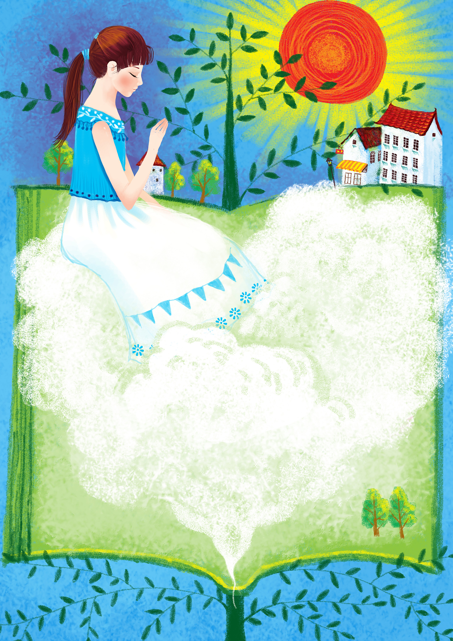 20 年长高 2000 厘米！女孩许愿每天长高 1 厘米的奇幻故事脚本