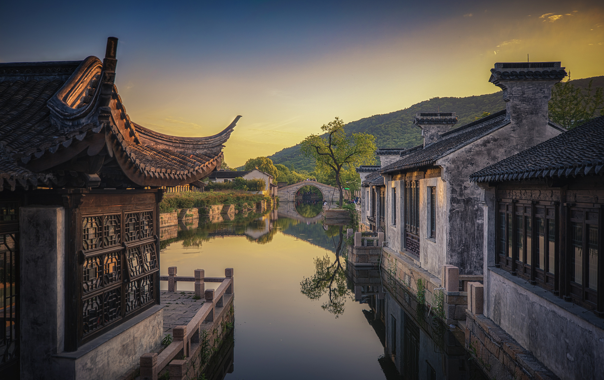 huishan ancient town, wuxi, jiangsu