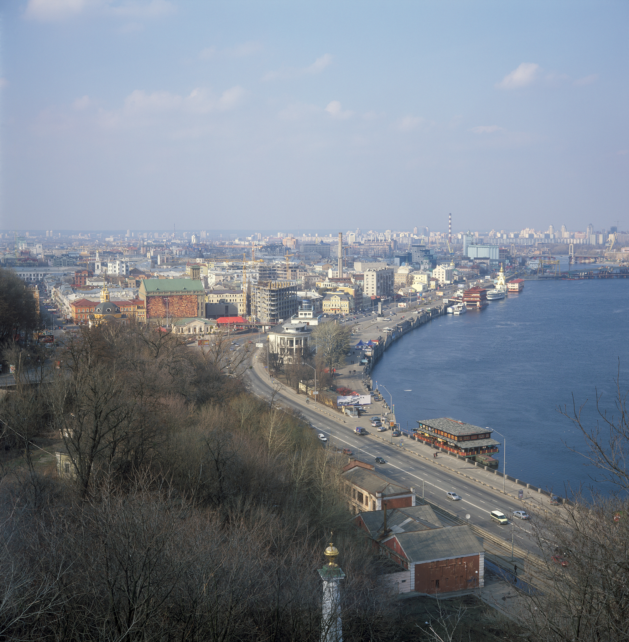 view to podil.